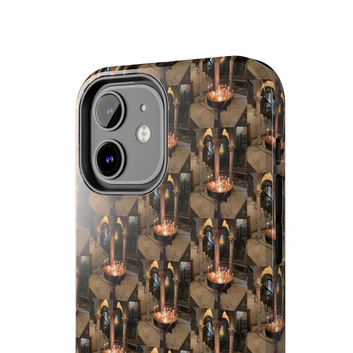 Holy Land Origins Apple iPhone Tough Case - Church of the Holy Sepulchre at Jerusalem - The God Ball Originals by Chris Rabalais (2024)