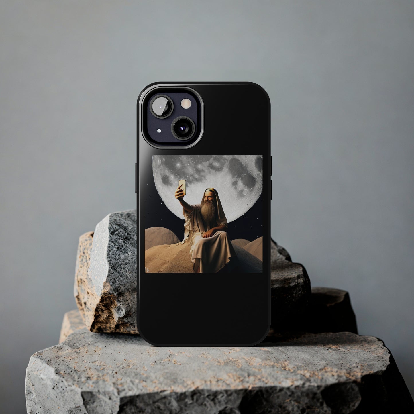 AImagination Collection iPhone Tough Case - "The Old and The New" - The God Ball Originals by Chris Rabalais (2024)