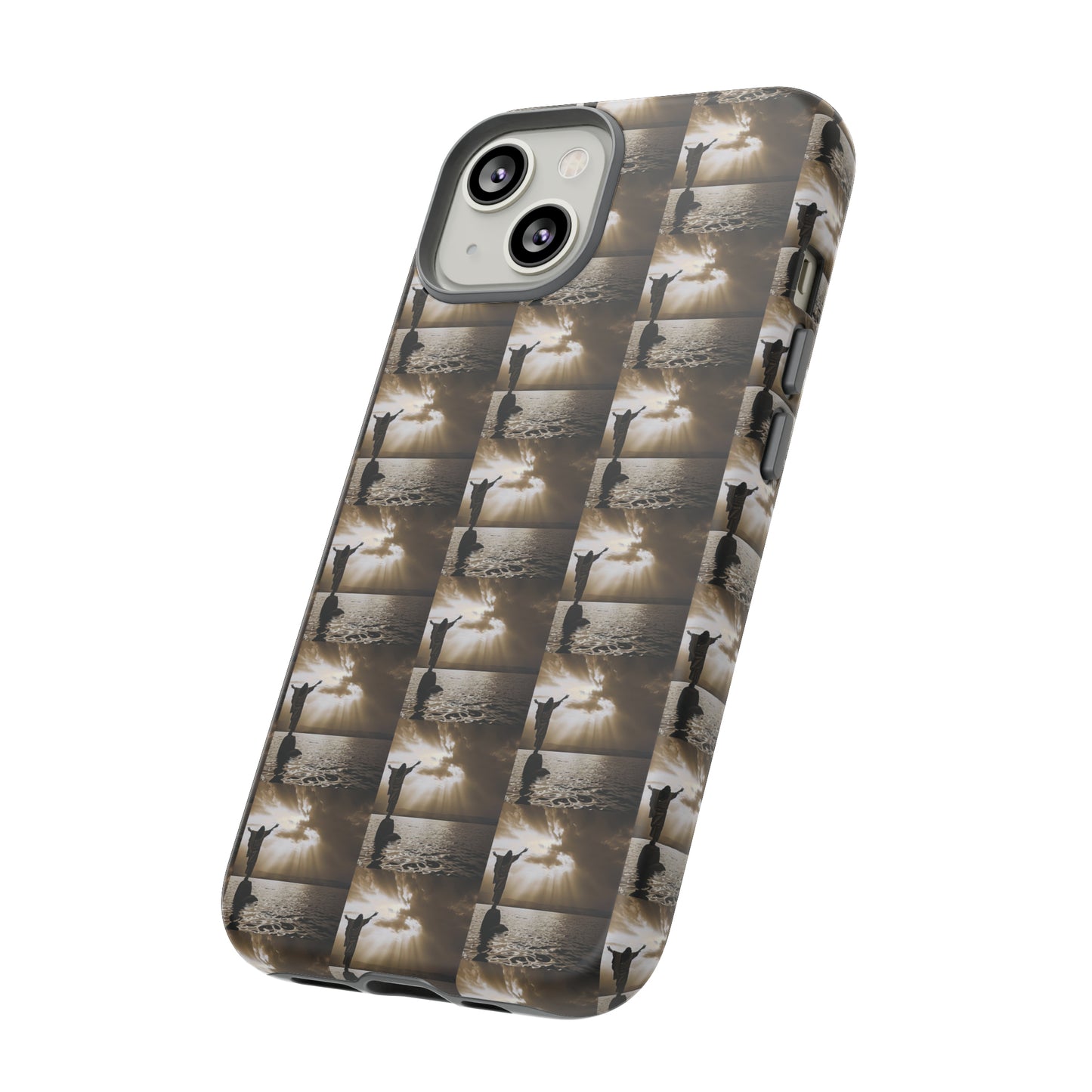 AImagination Collection iPhone Tough Case - "Here I Am" - The God Ball Originals by Chris Rabalais (2024)