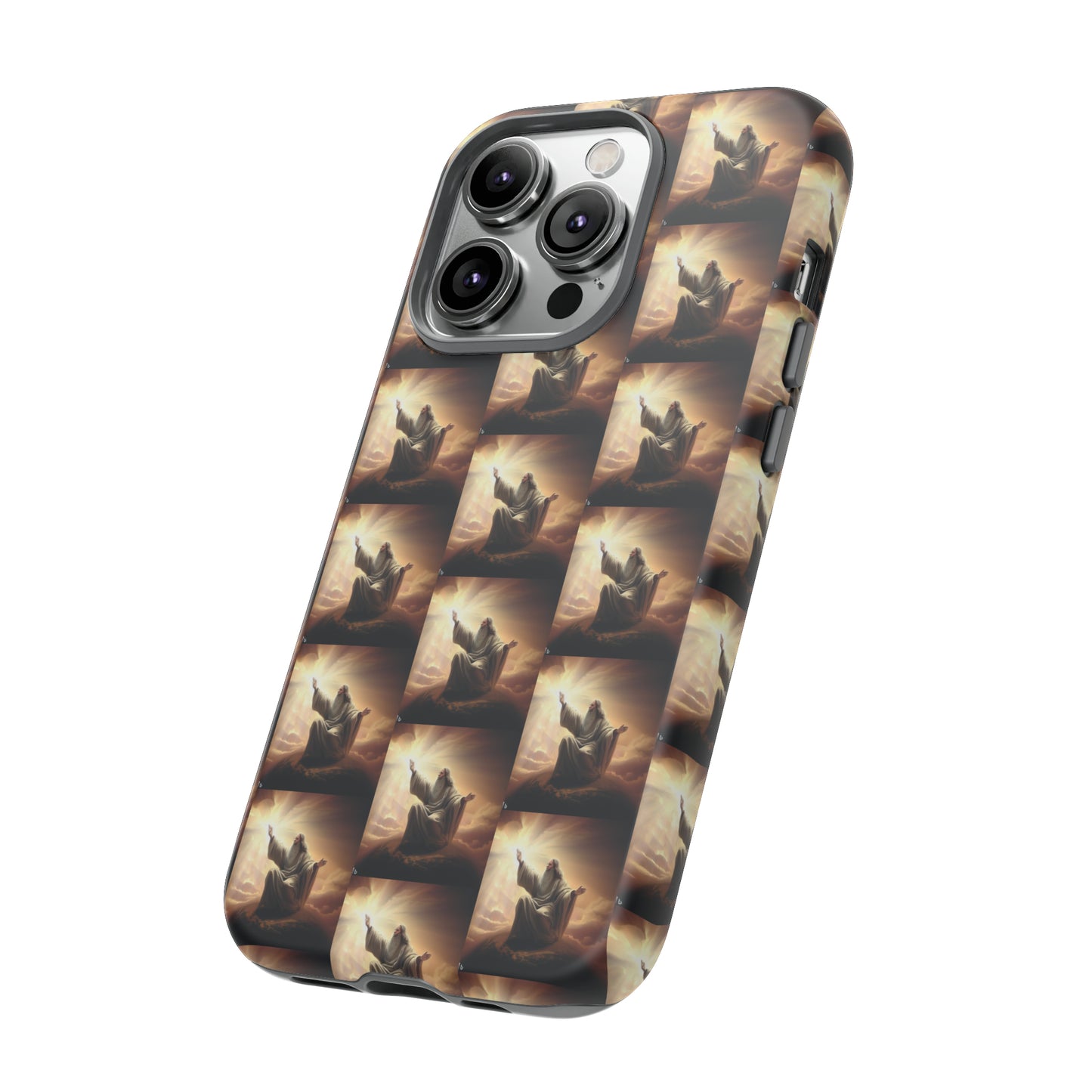 AImagination Collection iPhone Tough Case - "Let There Be Light" - The God Ball Originals by Chris Rabalais (2024)