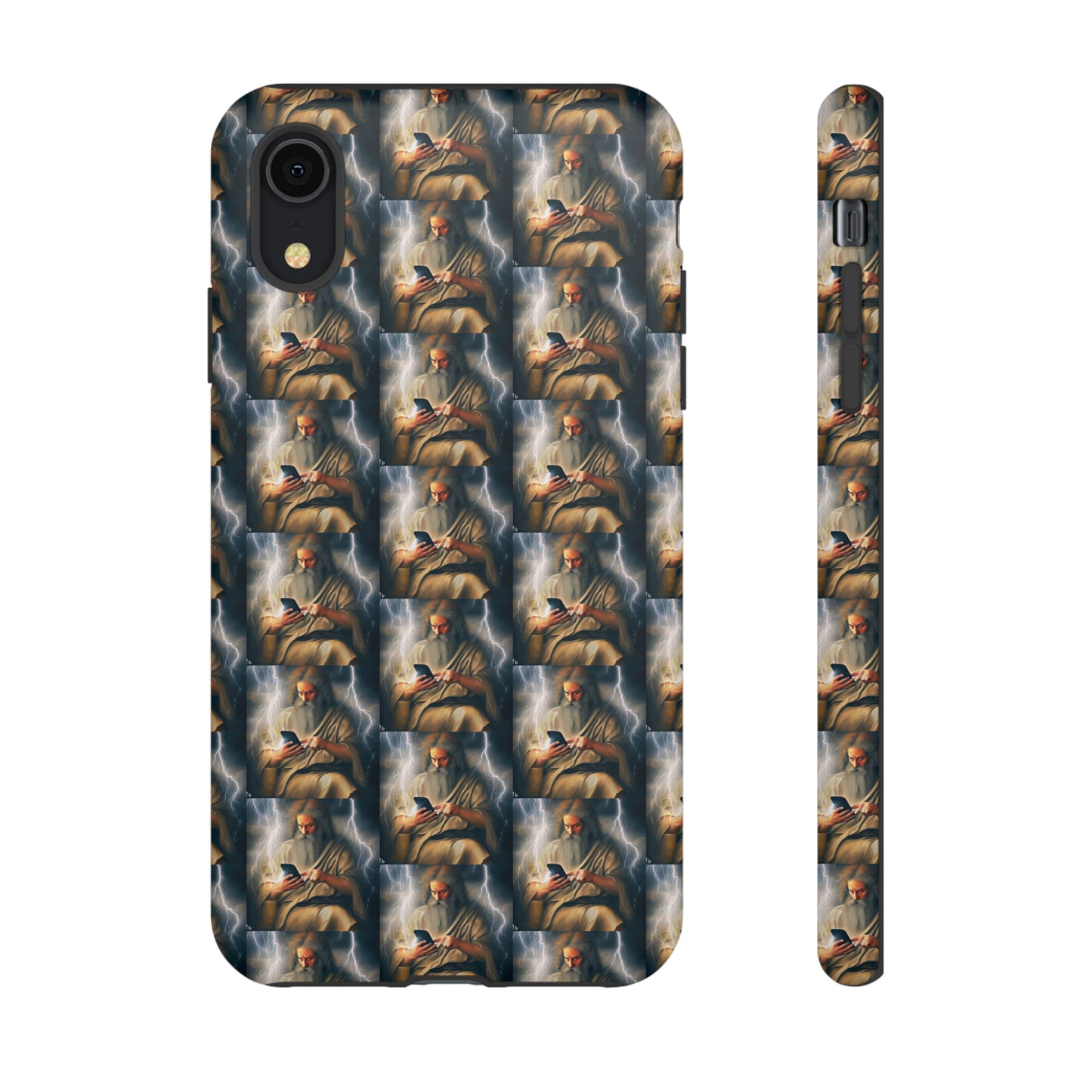 AImagination Collection iPhone Tough Cases - "The Watchman" - The God Ball Originals by Chris Rabalais (2024)