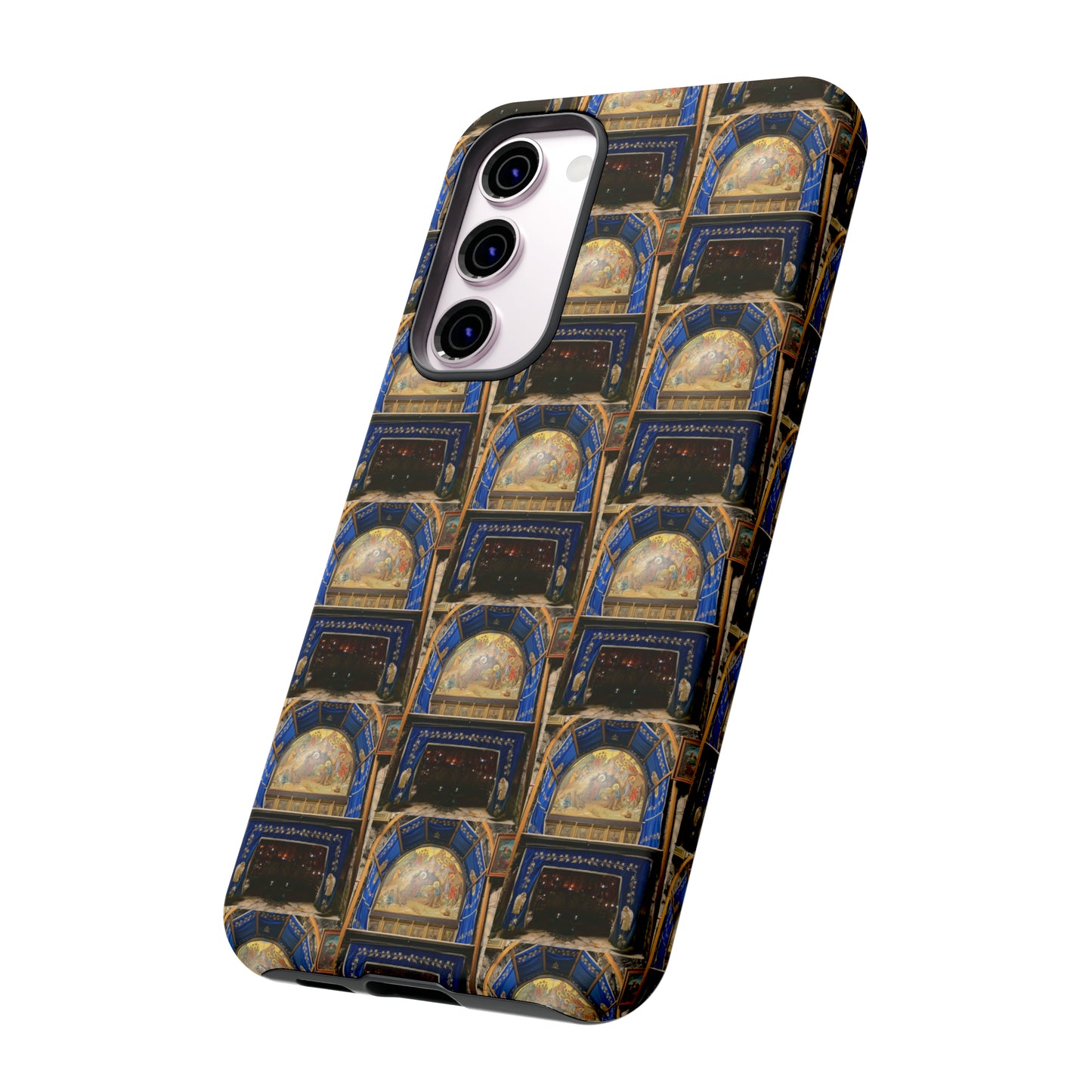 Holy Land Origins Tough Apple and Samsung Cases - Church Of The Nativity at Bethlehem - The God Ball Originals by Chris Rabalais (2024)