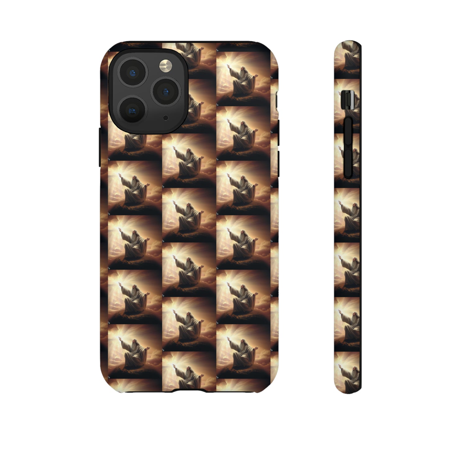 AImagination Collection iPhone Tough Case - "Let There Be Light" - The God Ball Originals by Chris Rabalais (2024)