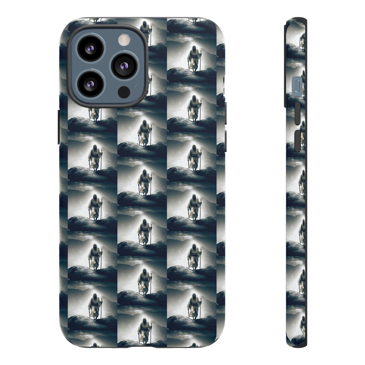 AImagination Collection iPhone Tough Case - "The Walk" - The God Ball Originals by Chris Rabalais (2024)