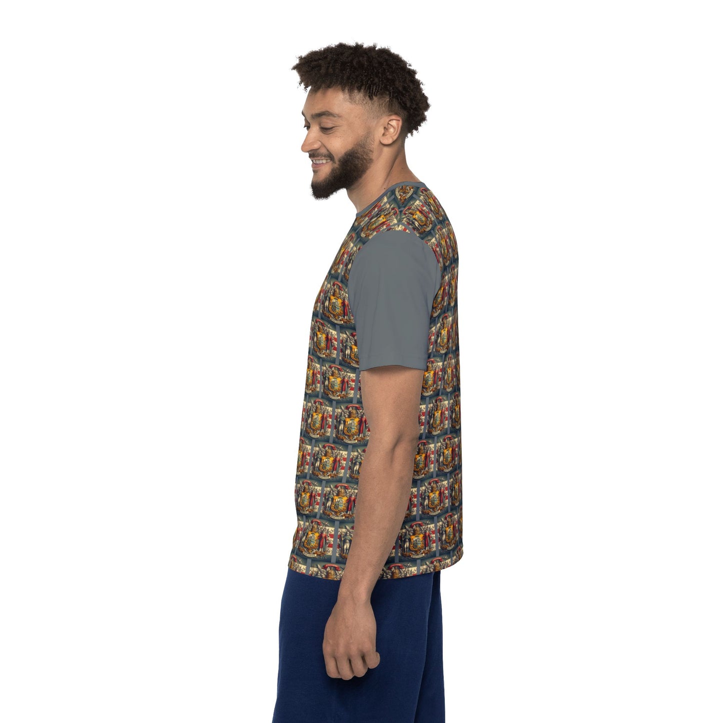 Wisconsin Vintage Christian Crusader - Premium Sports Jersey - USA - 100% Charity Benefit - The God Vote Collection by Chris Rabalais