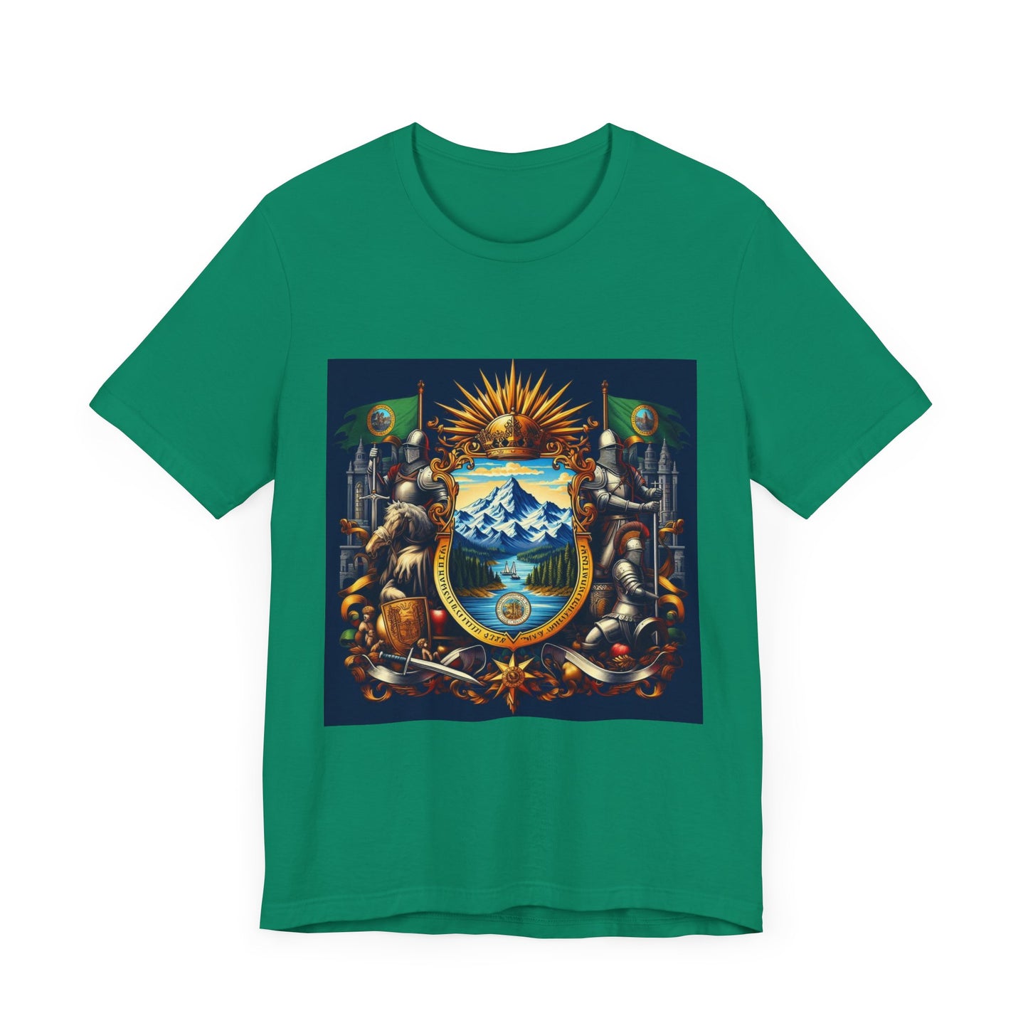 Washington Vintage Christian Crusader - Unisex Jersey Tee - USA - 100% Charity Benefit - The God Vote Collection by Chris Rabalais
