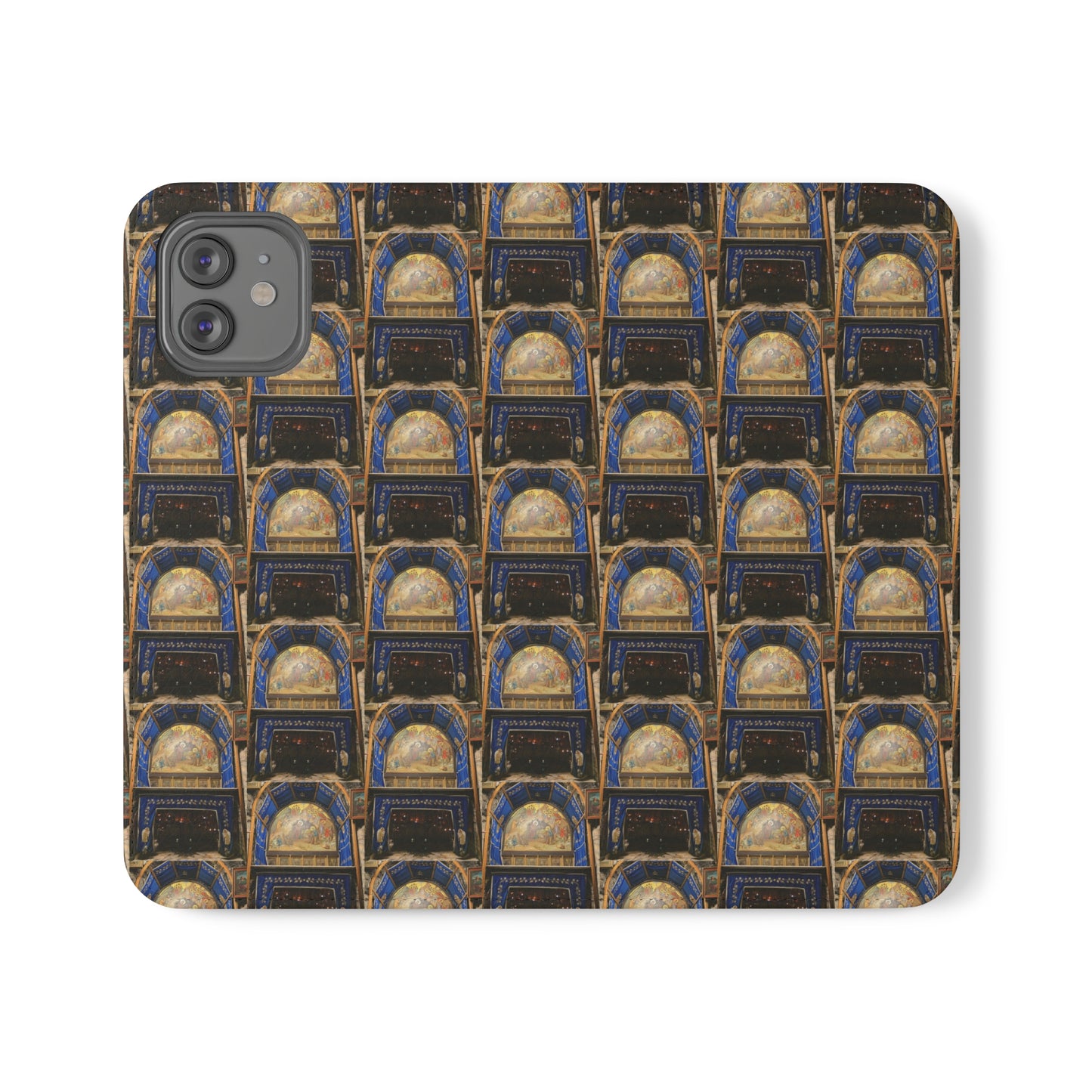 Holy Land Origins Apple iPhone Flip Cases - Church of the Nativity at Bethlehem - The God Ball Originals by Chris Rabalais (2024)