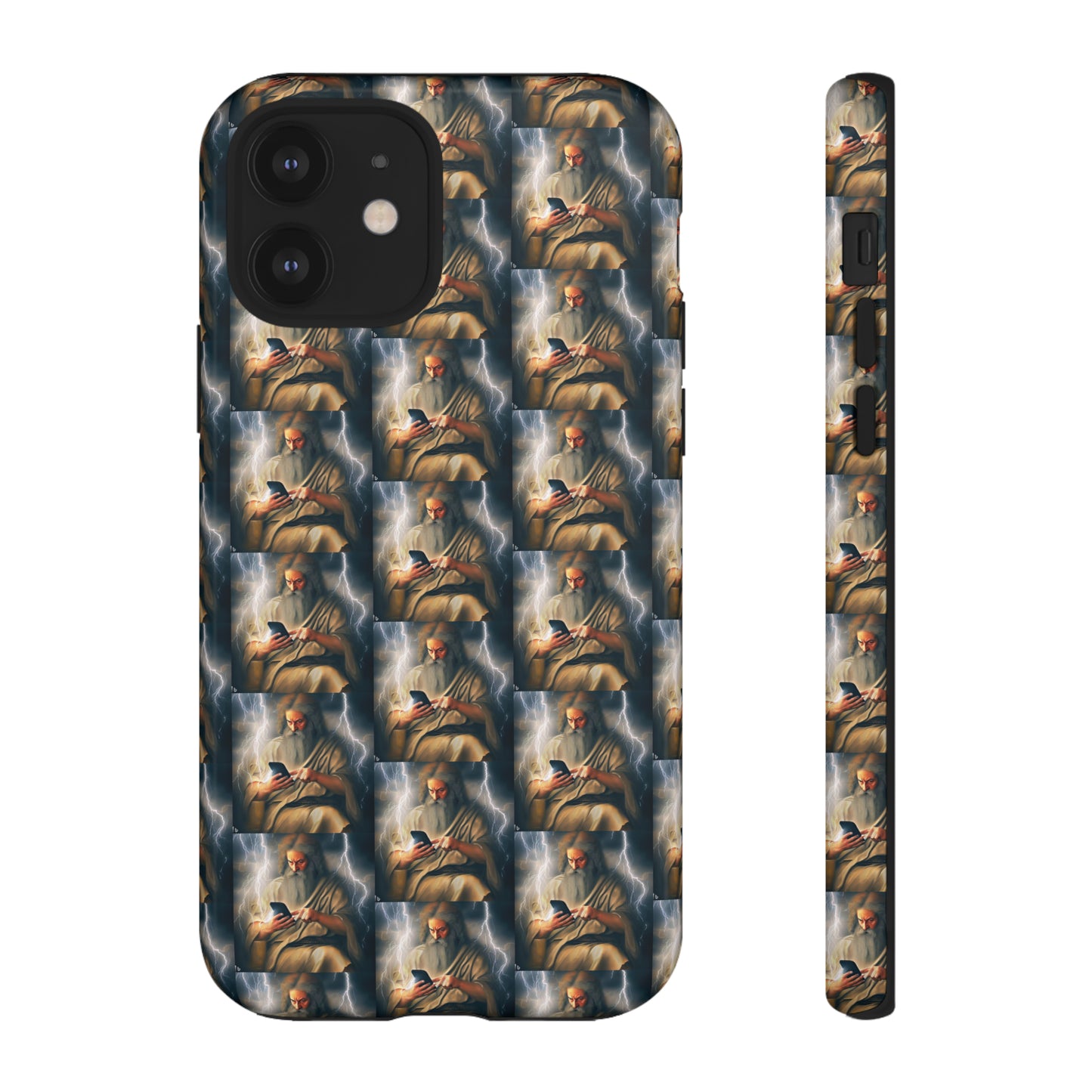 AImagination Collection iPhone Tough Cases - "The Watchman" - The God Ball Originals by Chris Rabalais (2024)