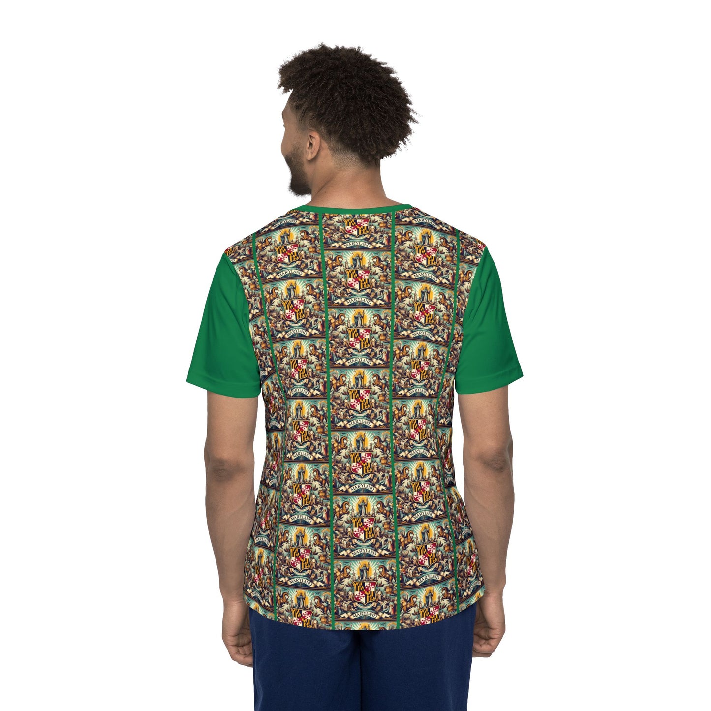 Maryland Vintage Christian Crusader - Premium Sports Jersey - USA - 100% Charity Benefit - The God Vote Collection by Chris Rabalais