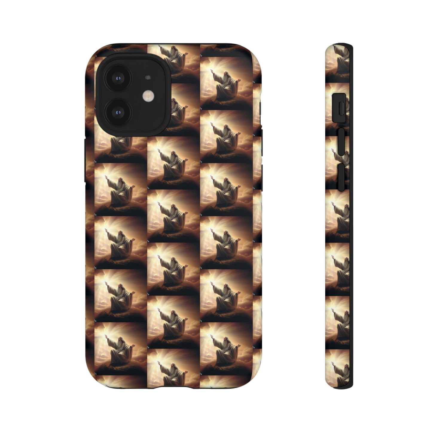 AImagination Collection iPhone Tough Case - "Let There Be Light" - The God Ball Originals by Chris Rabalais (2024)