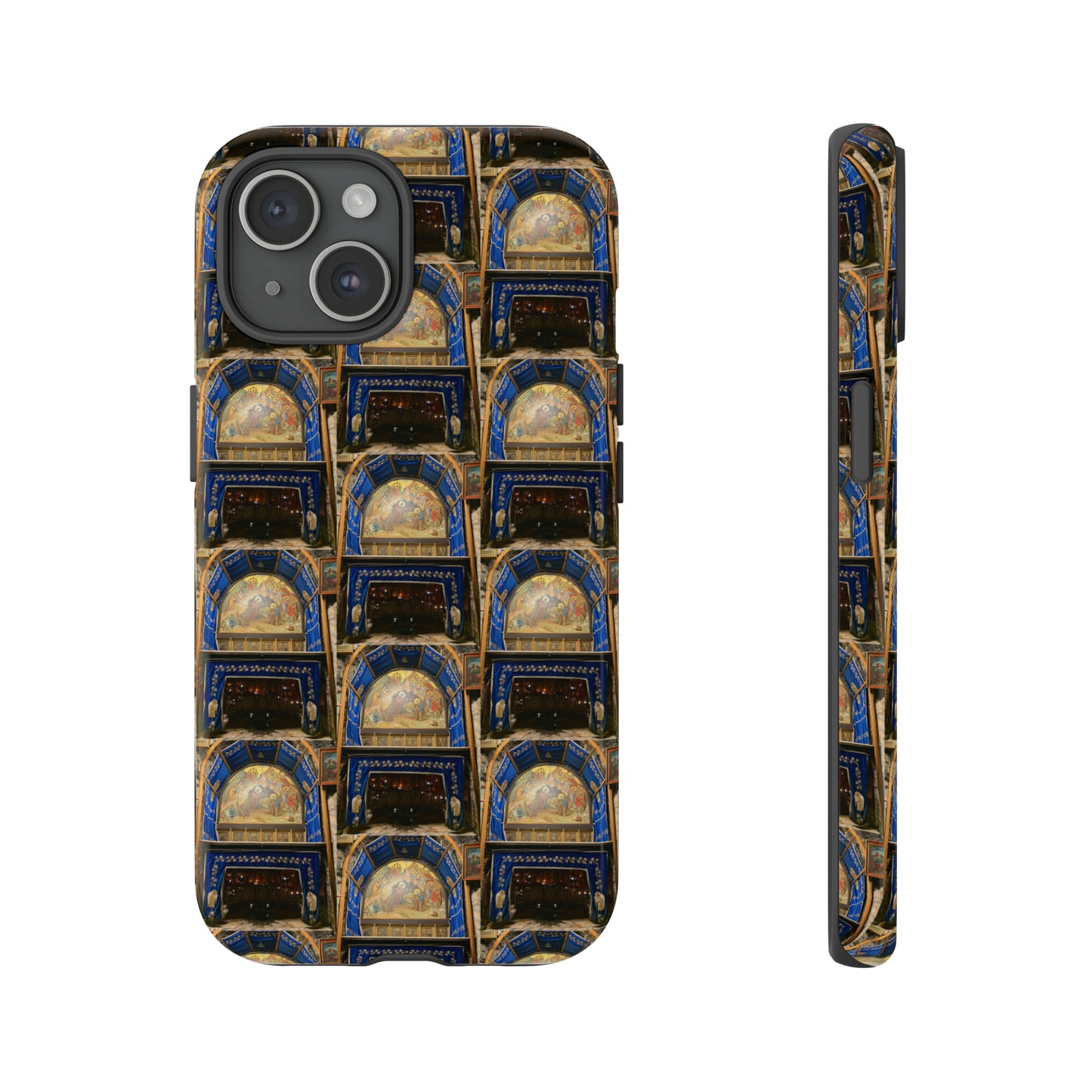 Holy Land Origins Tough Apple and Samsung Cases - Church Of The Nativity at Bethlehem - The God Ball Originals by Chris Rabalais (2024)