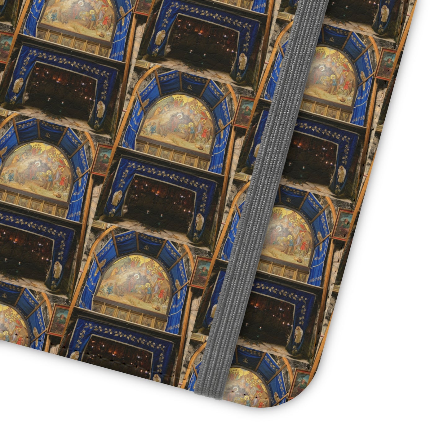 Holy Land Origins Apple iPhone Flip Cases - Church of the Nativity at Bethlehem - The God Ball Originals by Chris Rabalais (2024)