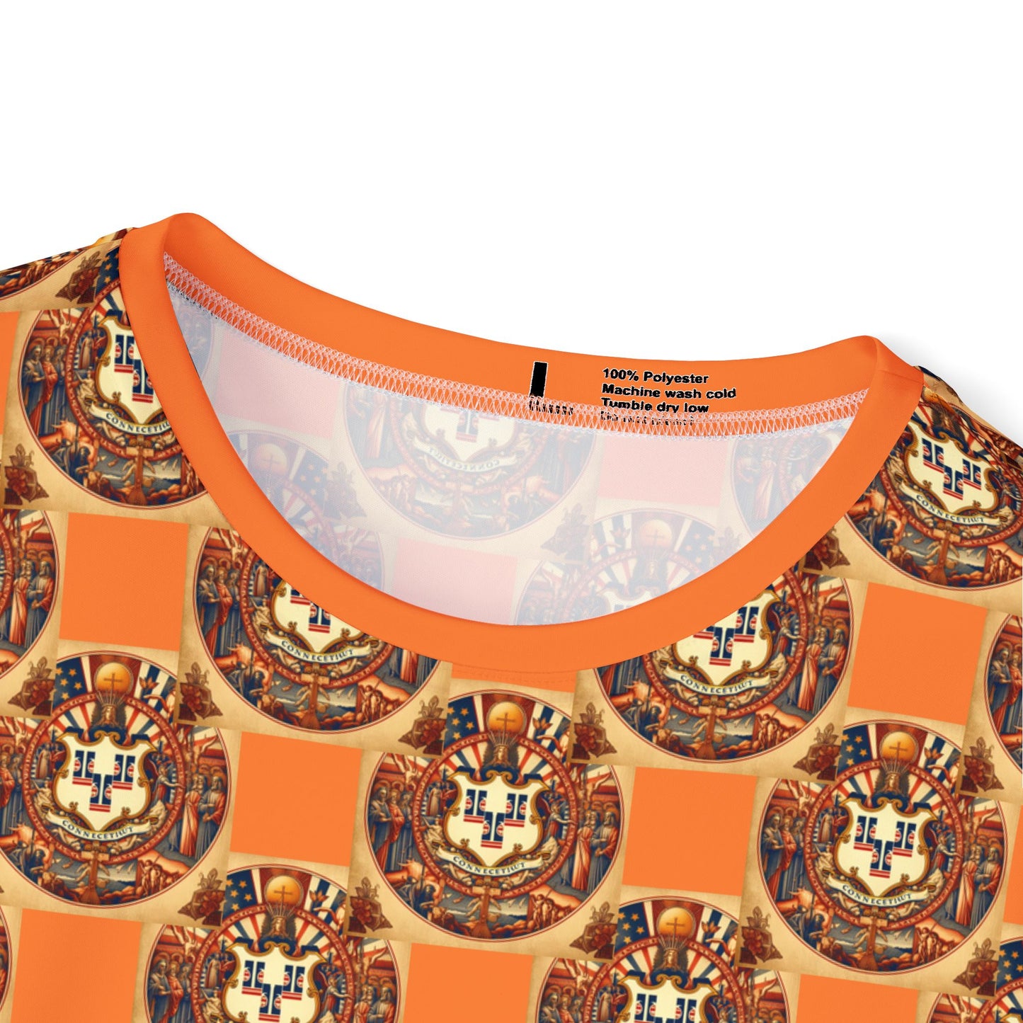 Connecticut Vintage Christian Crusader - Premium Sports Jersey - USA - 100% Charity Benefit - The God Vote Collection by Chris Rabalais