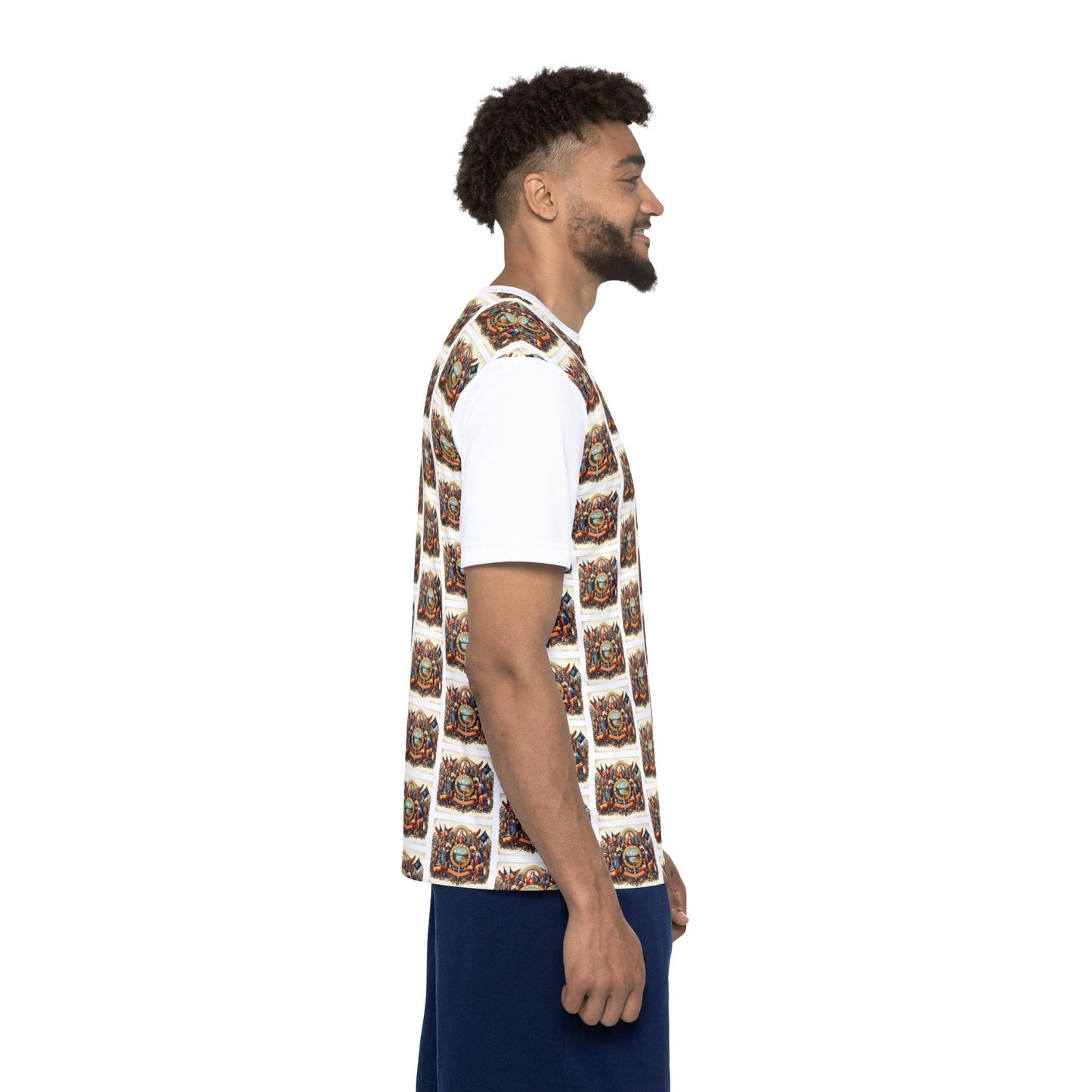 Idaho Vintage Christian Crusader - Premium Sports Jersey - USA - 100% Charity Benefit - The God Vote Collection by Chris Rabalais