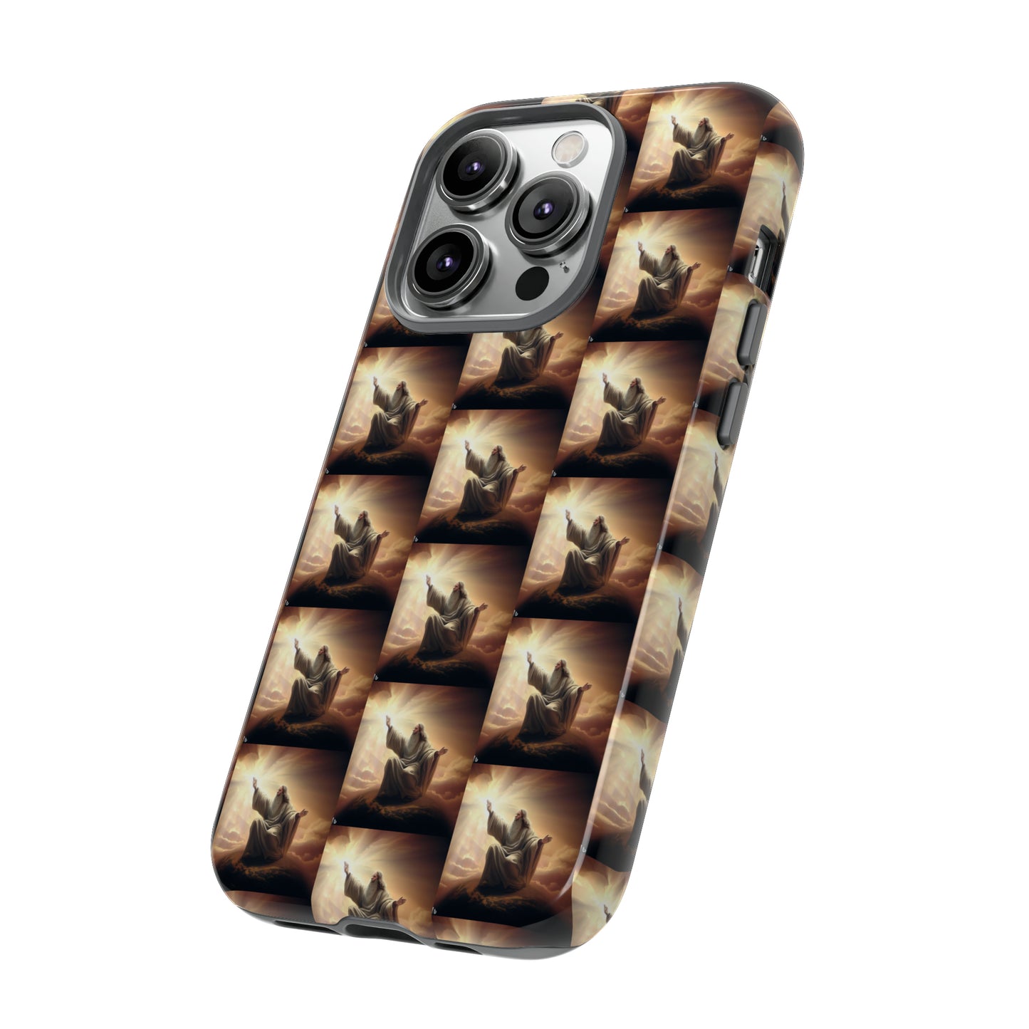AImagination Collection iPhone Tough Case - "Let There Be Light" - The God Ball Originals by Chris Rabalais (2024)