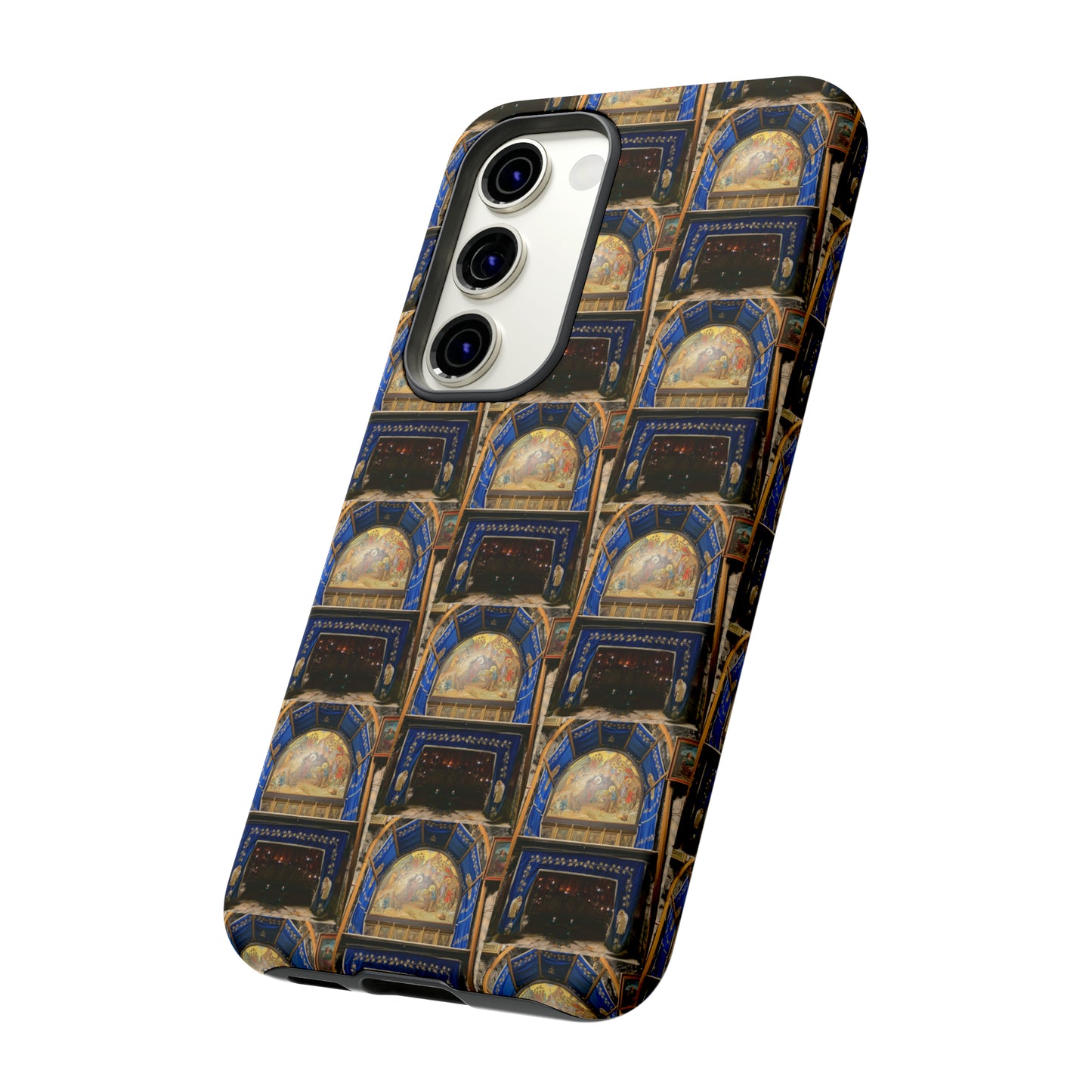 Holy Land Origins Tough Apple and Samsung Cases - Church Of The Nativity at Bethlehem - The God Ball Originals by Chris Rabalais (2024)
