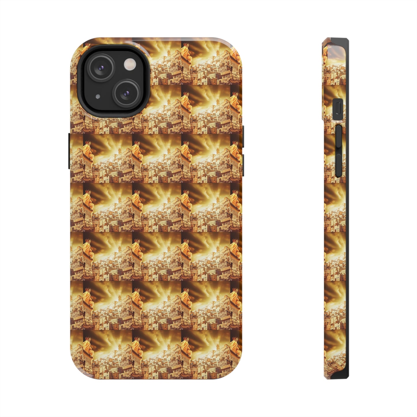 AImagination Collection Apple iPhone Tough Case - "The Golden Kingdom" - The God Ball Originals by Chris Rabalais