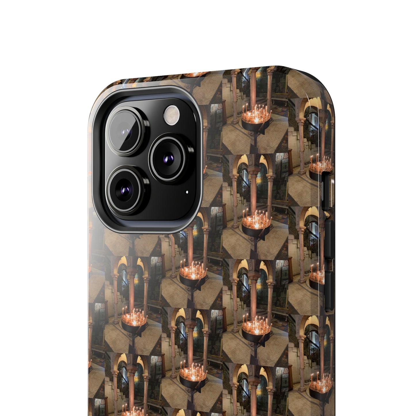 Holy Land Origins Apple iPhone Tough Case - Church of the Holy Sepulchre at Jerusalem - The God Ball Originals by Chris Rabalais (2024)