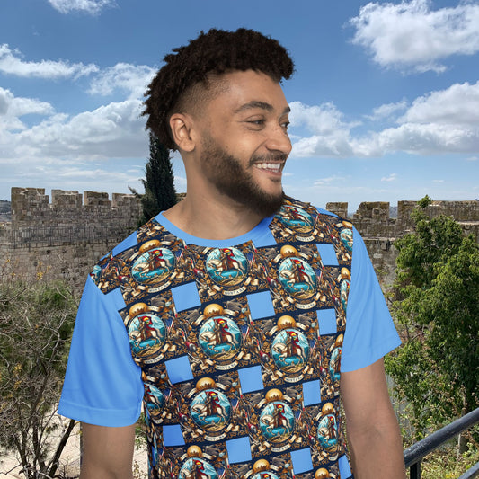 Montana Vintage Christian Crusader - Premium Sports Jersey - USA - 100% Charity Benefit - The God Vote Collection by Chris Rabalais