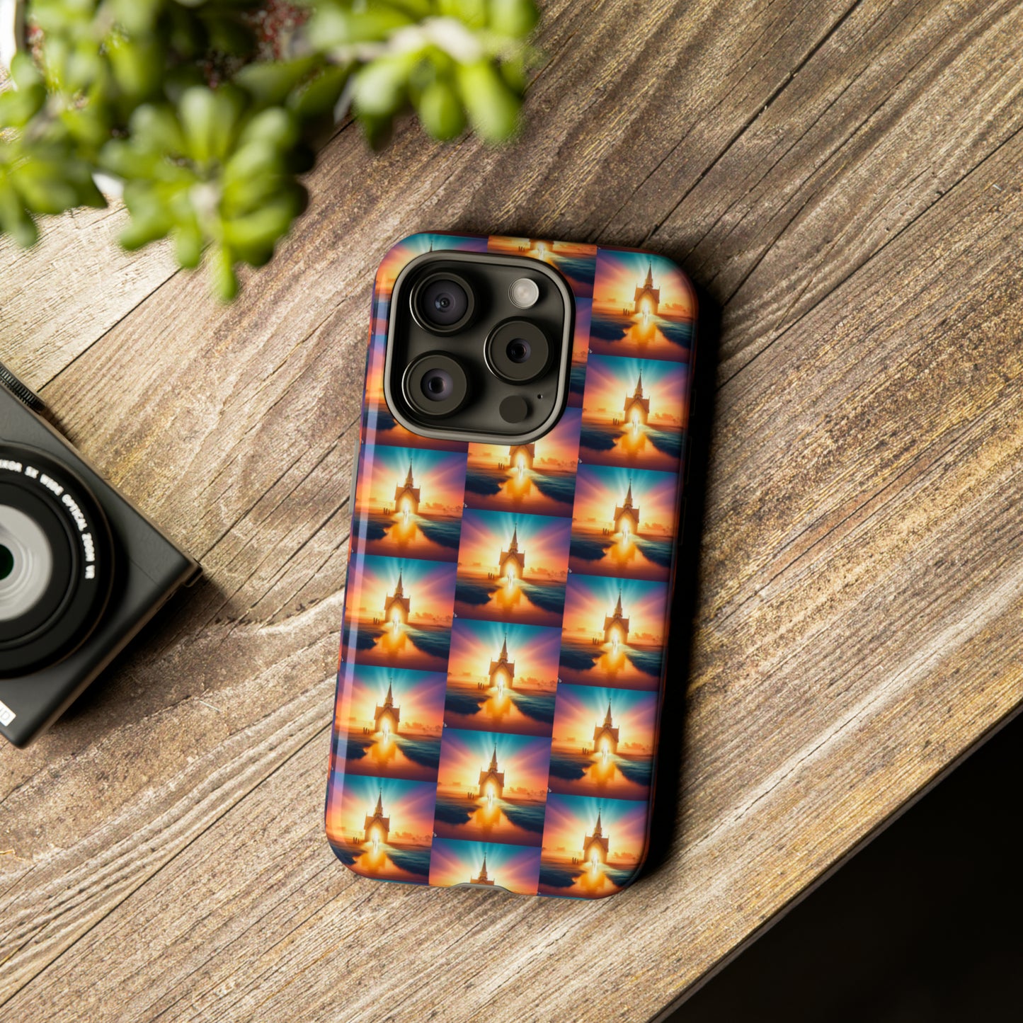 AImagination Collection iPhone Tough Case - "Come to the Light" - The God Ball Originals by Chris Rabalais (2024)