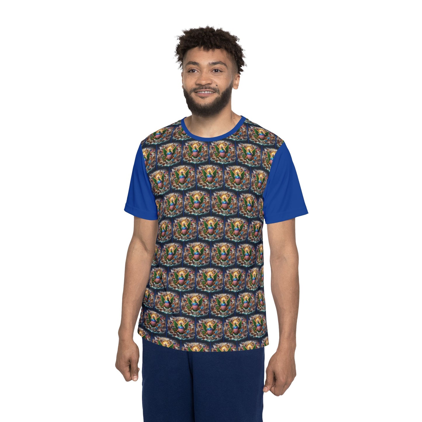 Virgin Islands Vintage Christian Crusader - Premium Sports Jersey - USA - 100% Charity Benefit - The God Vote Collection by Chris Rabalais