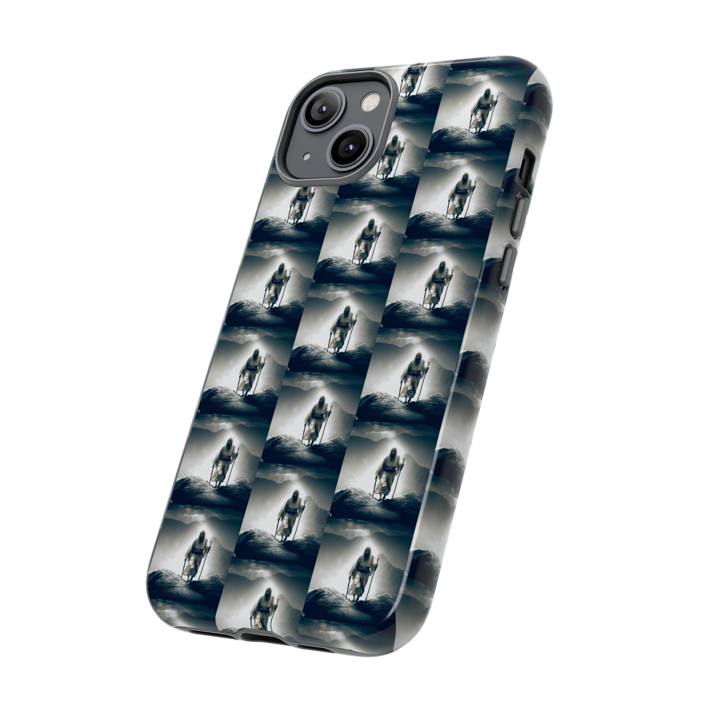 AImagination Collection iPhone Tough Case - "The Walk" - The God Ball Originals by Chris Rabalais (2024)