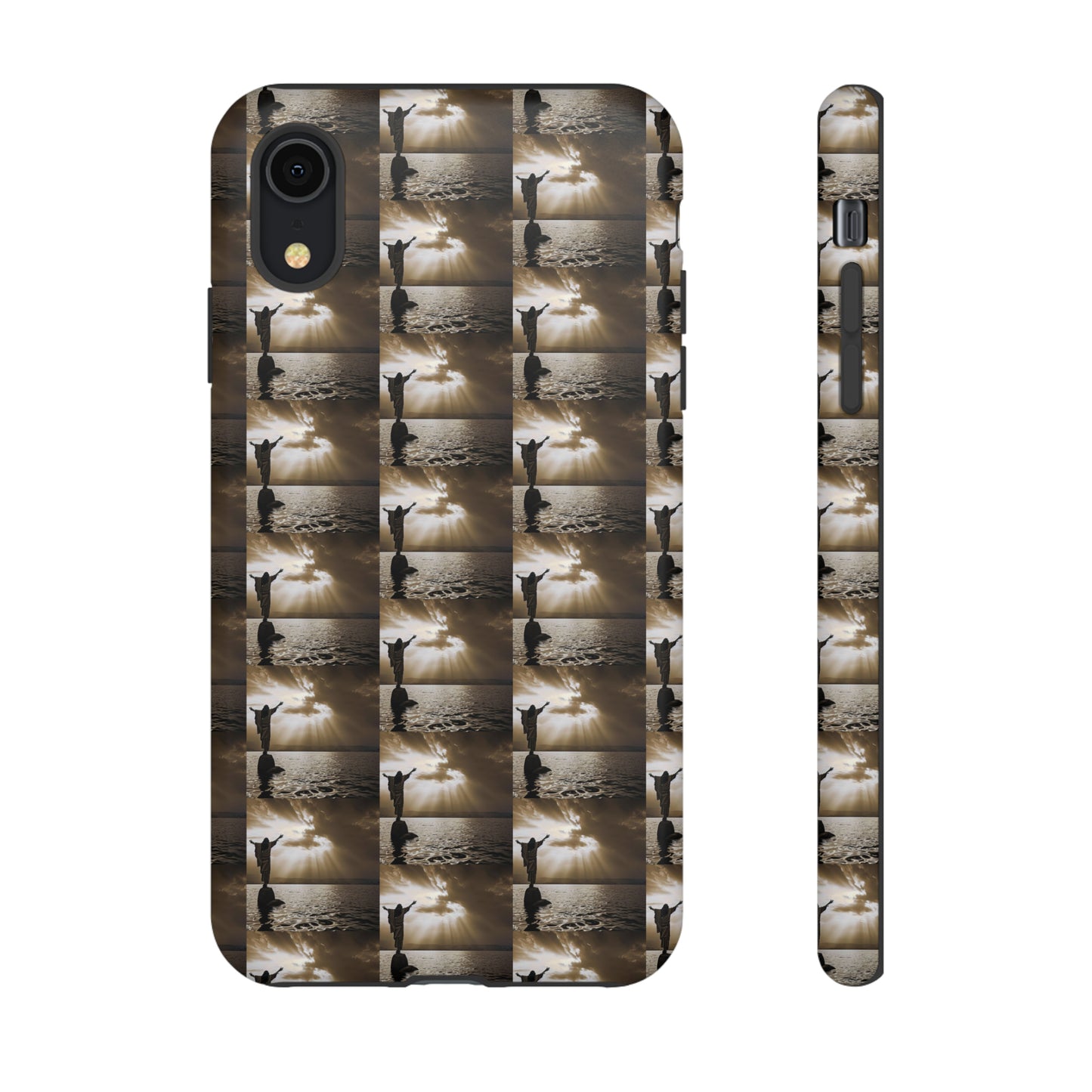AImagination Collection iPhone Tough Case - "Here I Am" - The God Ball Originals by Chris Rabalais (2024)