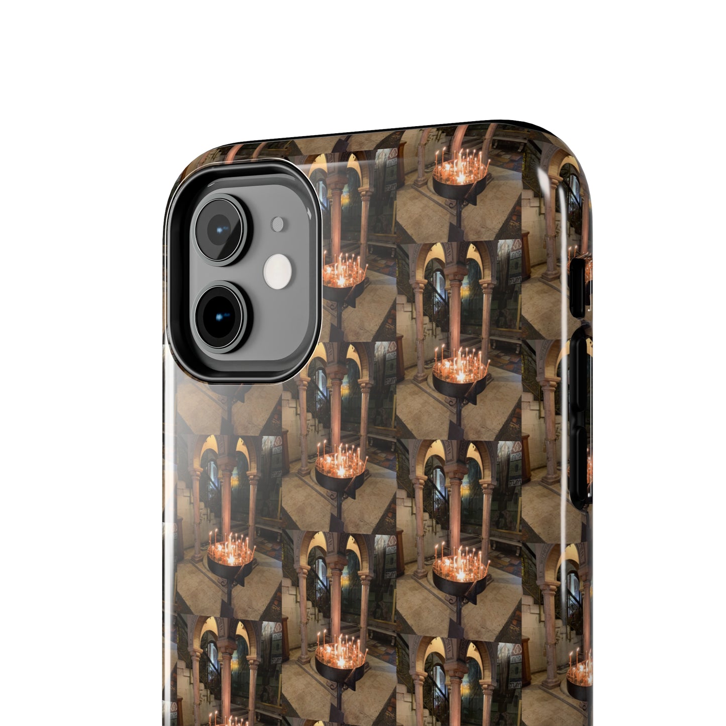 Holy Land Origins Apple iPhone Tough Case - Church of the Holy Sepulchre at Jerusalem - The God Ball Originals by Chris Rabalais (2024)