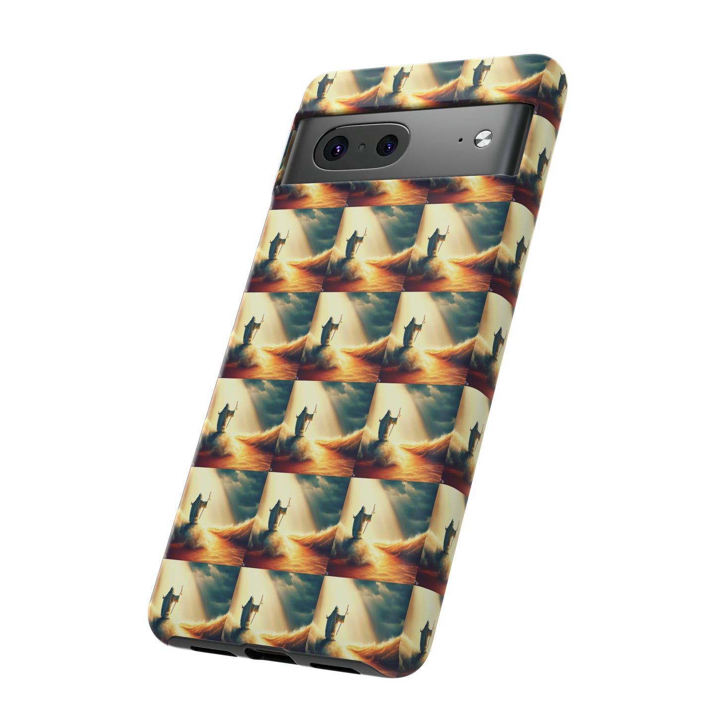 AImagination Collection iPhone Tough Case - "Parting the Sea" - The God Ball Originals by Chris Rabalais (2024)