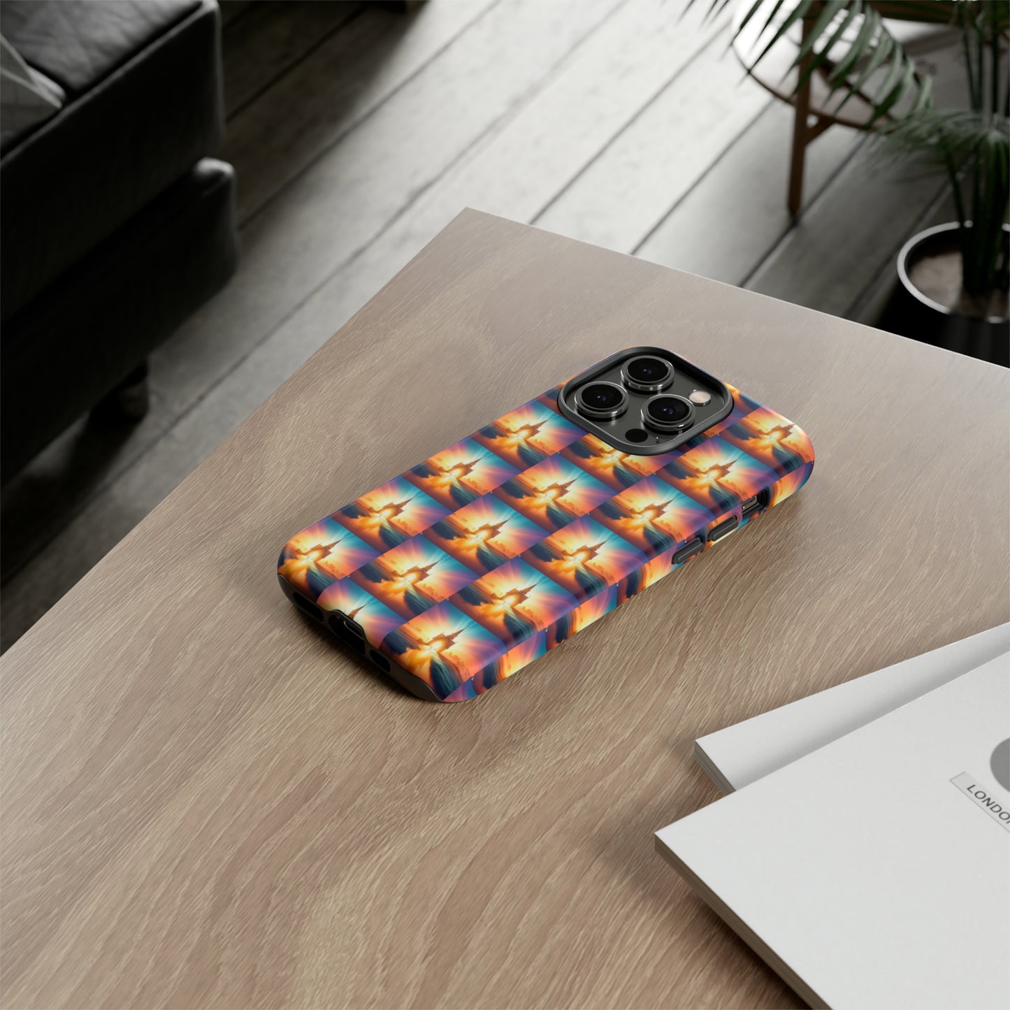 AImagination Collection iPhone Tough Case - "Come to the Light" - The God Ball Originals by Chris Rabalais (2024)