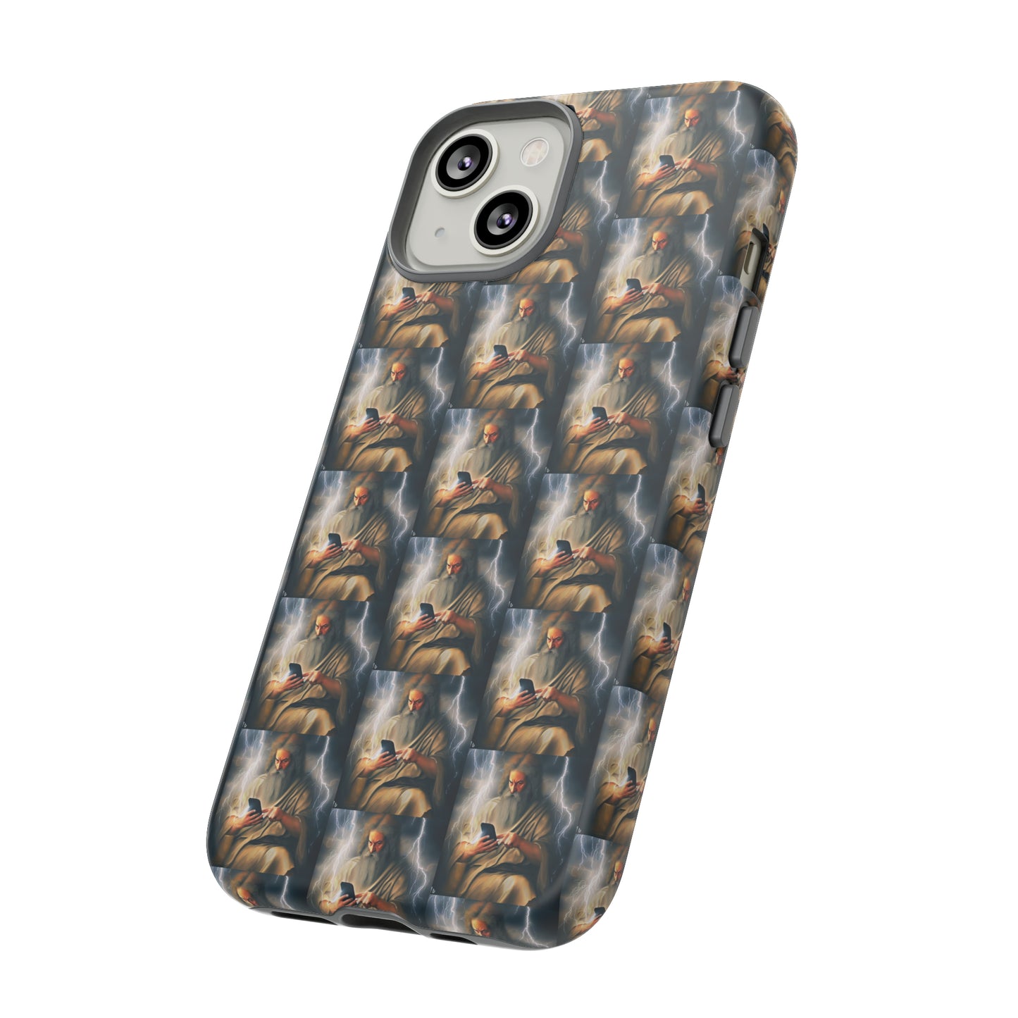 AImagination Collection iPhone Tough Cases - "The Watchman" - The God Ball Originals by Chris Rabalais (2024)