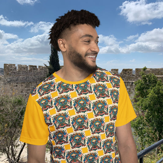 South Dakota Vintage Christian Crusader - Premium Sports Jersey - USA - 100% Charity Benefit - The God Vote Collection by Chris Rabalais