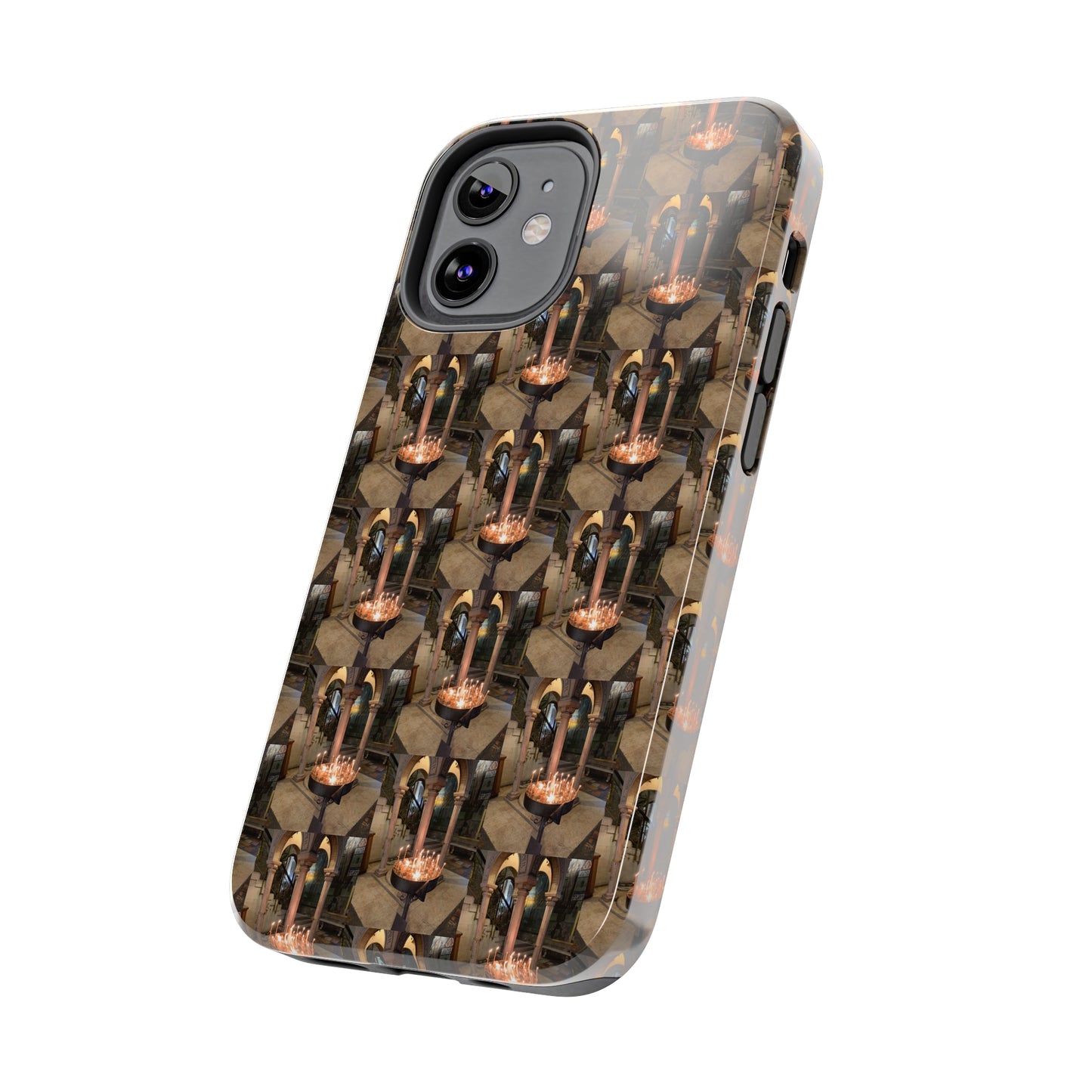 Holy Land Origins Apple iPhone Tough Case - Church of the Holy Sepulchre at Jerusalem - The God Ball Originals by Chris Rabalais (2024)