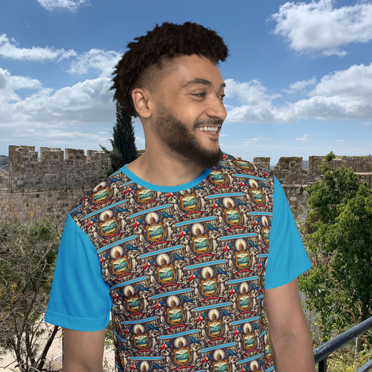 Vermont Vintage Christian Crusader - Premium Sports Jersey - USA - 100% Charity Benefit - The God Vote Collection by Chris Rabalais