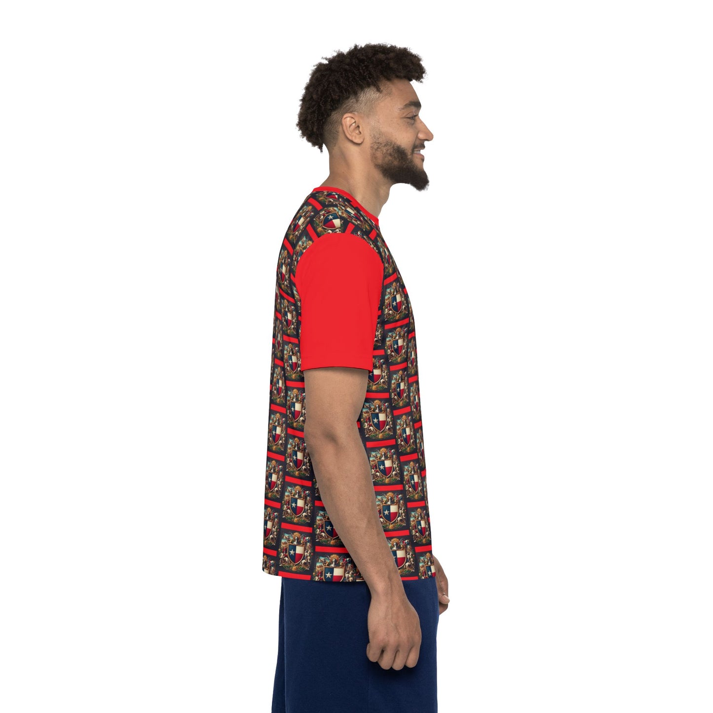 Texas Vintage Christian Crusader - Premium Sports Jersey - USA - 100% Charity Benefit - The God Vote Collection by Chris Rabalais