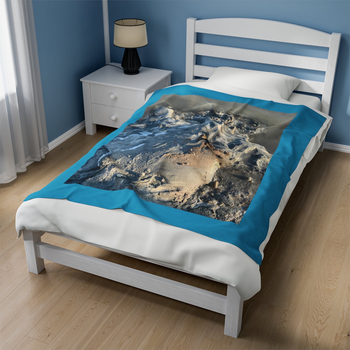 Holy Land Origins Velveteen Plush Blanket - The Dead Sea (Israel) - The God Ball Originals by Chris Rabalais (2024)