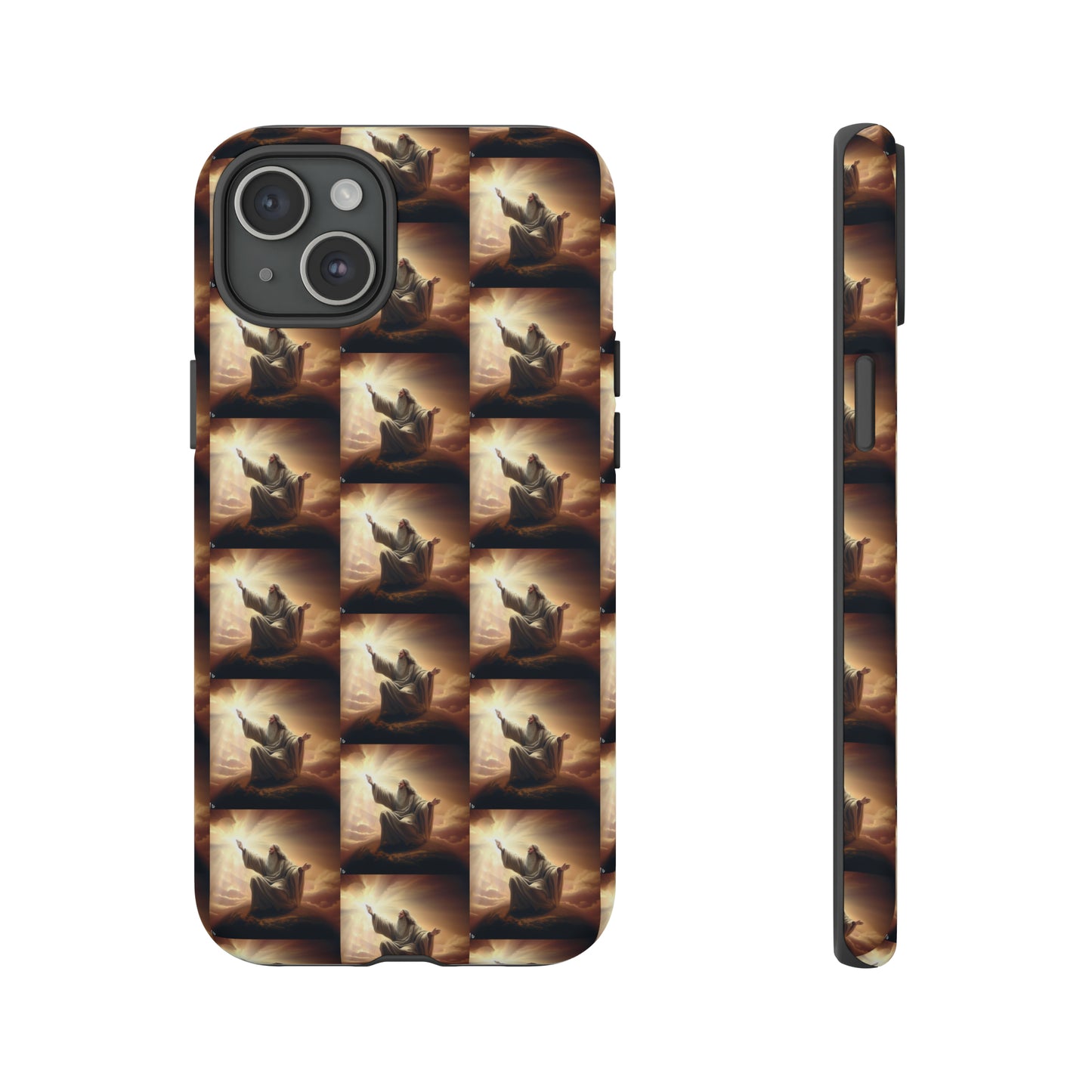 AImagination Collection iPhone Tough Case - "Let There Be Light" - The God Ball Originals by Chris Rabalais (2024)
