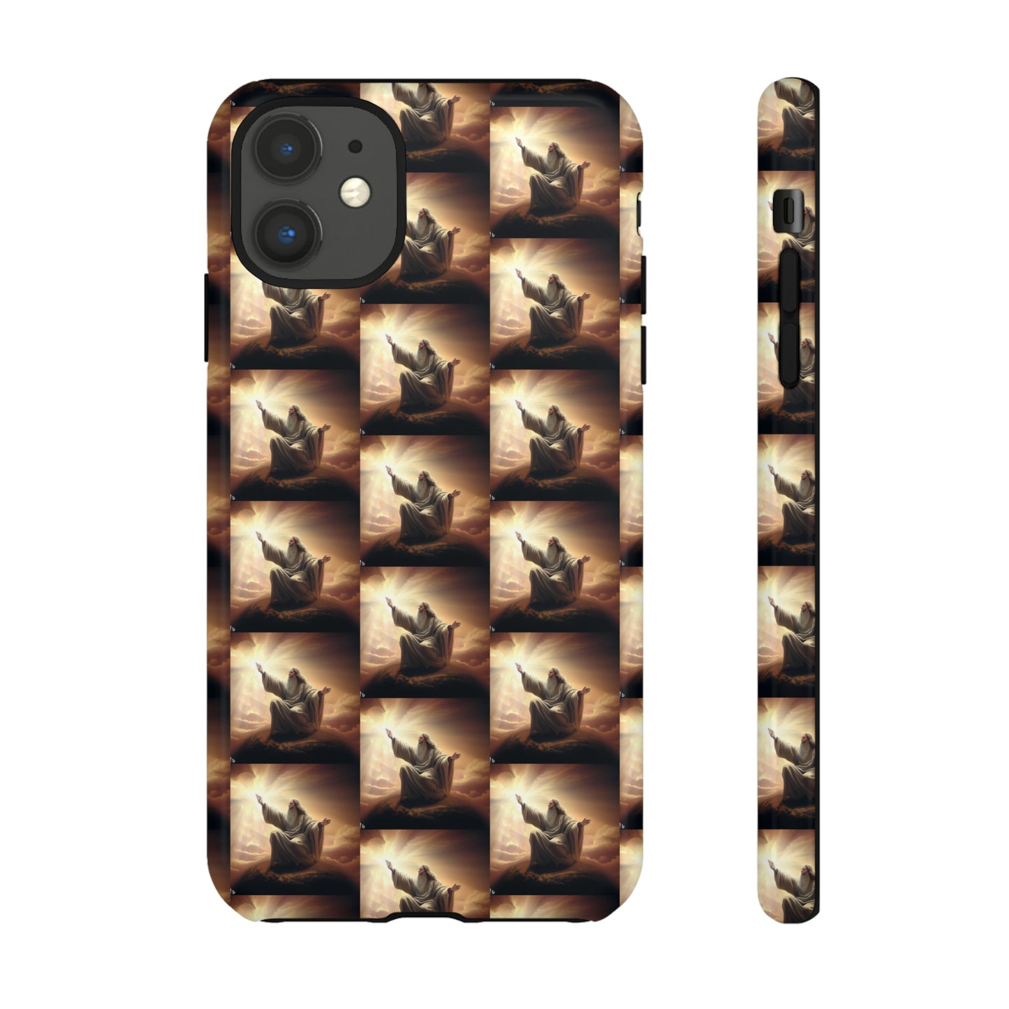 AImagination Collection iPhone Tough Case - "Let There Be Light" - The God Ball Originals by Chris Rabalais (2024)
