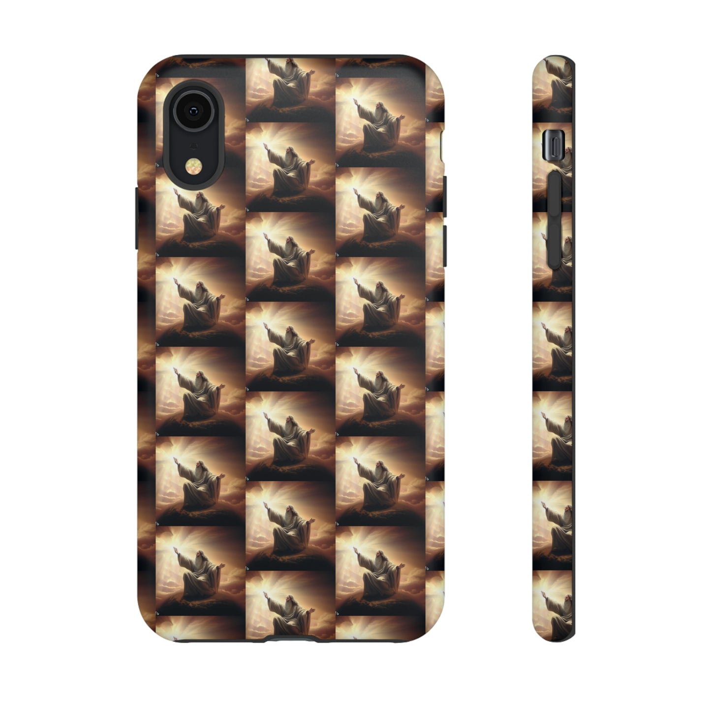 AImagination Collection iPhone Tough Case - "Let There Be Light" - The God Ball Originals by Chris Rabalais (2024)