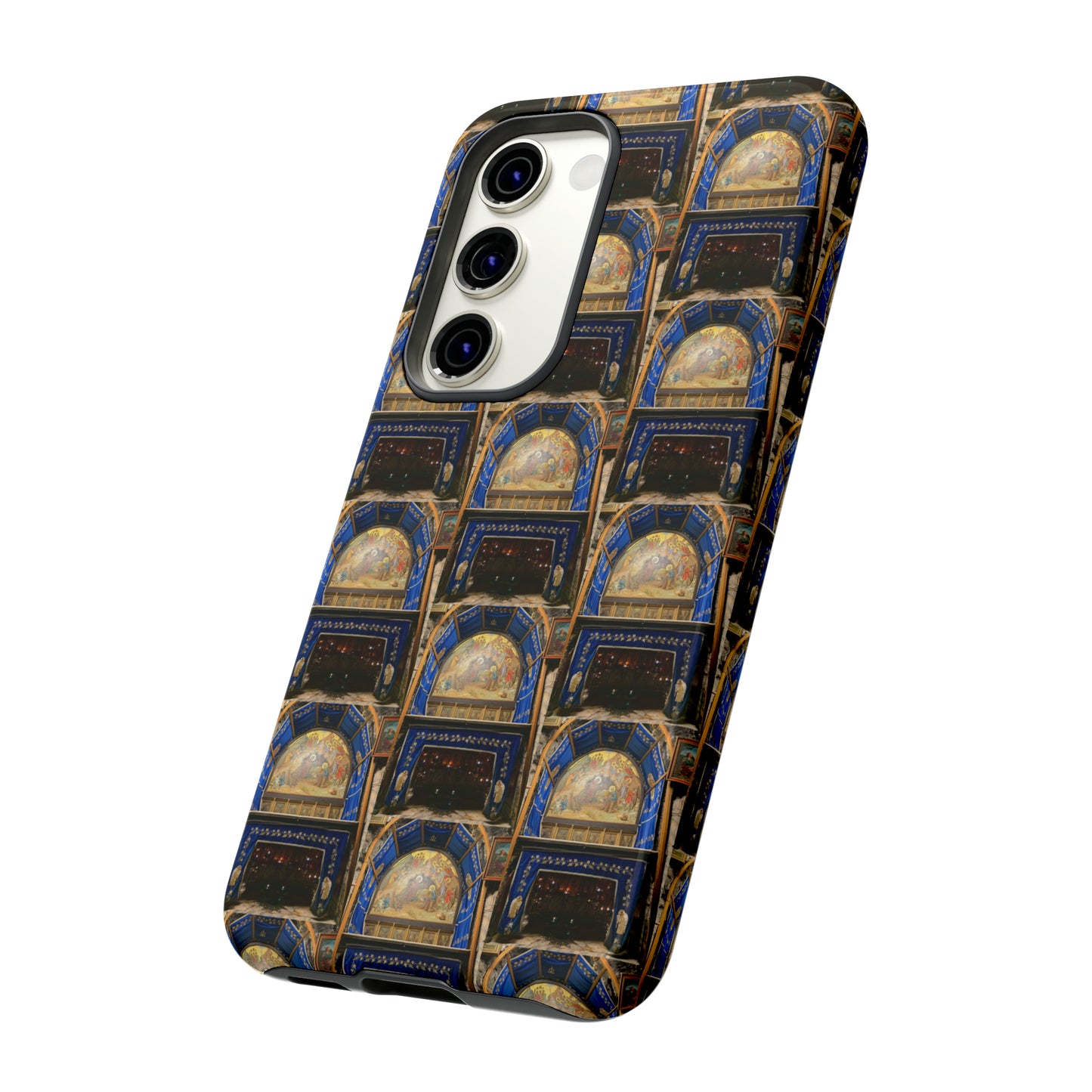 Holy Land Origins Tough Apple and Samsung Cases - Church Of The Nativity at Bethlehem - The God Ball Originals by Chris Rabalais (2024)