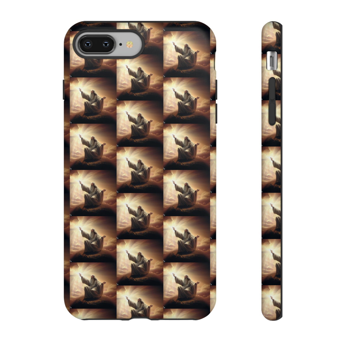 AImagination Collection iPhone Tough Case - "Let There Be Light" - The God Ball Originals by Chris Rabalais (2024)