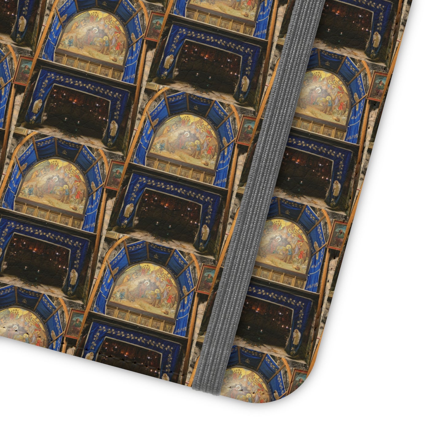 Holy Land Origins Apple iPhone Flip Cases - Church of the Nativity at Bethlehem - The God Ball Originals by Chris Rabalais (2024)
