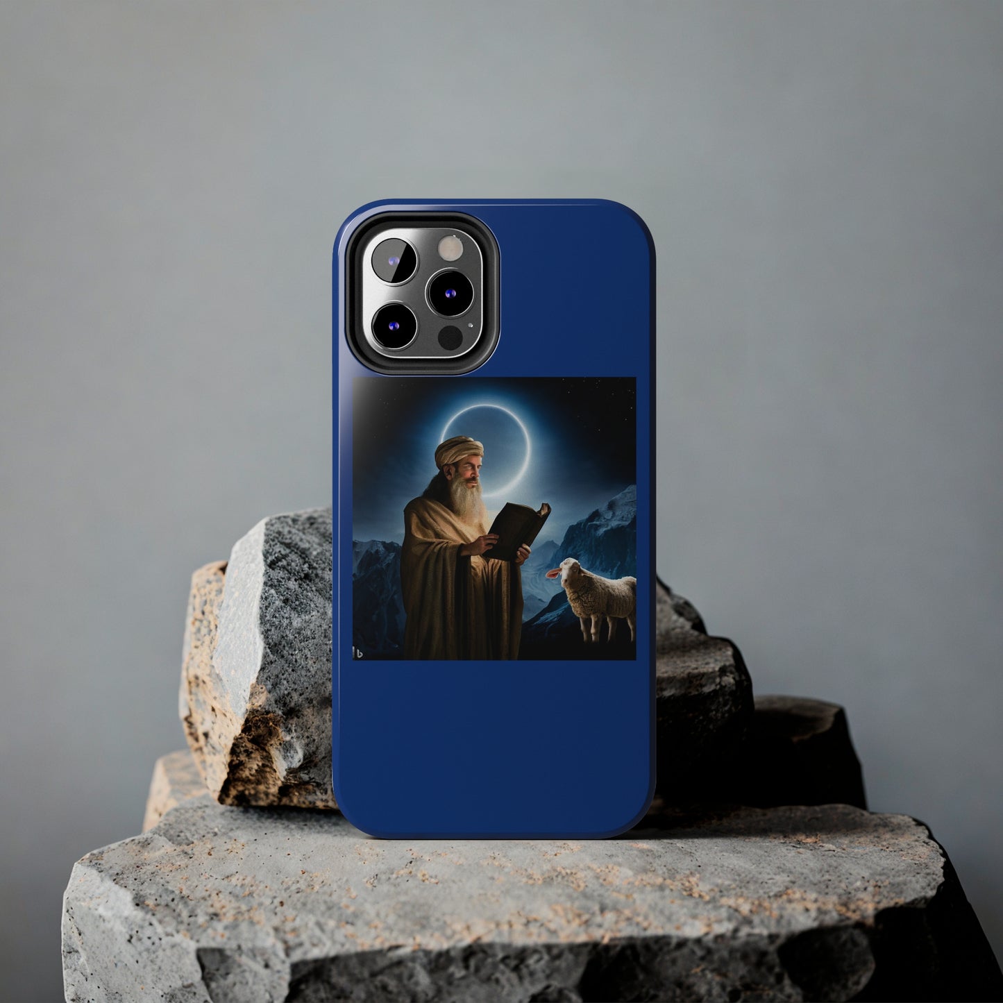 AImagination Collection iPhone Tough Case - "Feed My Sheep" - The God Ball Originals by Chris Rabalais (2024)