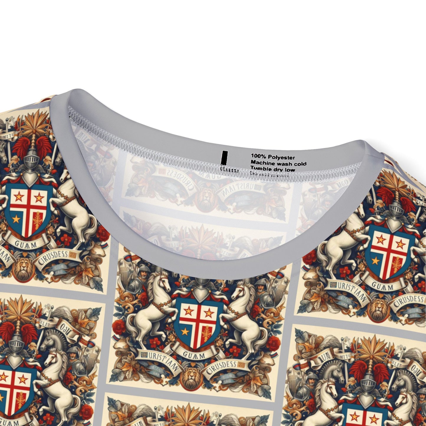 Guam Vintage Christian Crusader - Premium Sports Jersey - USA - 100% Charity Benefit - The God Vote Collection by Chris Rabalais