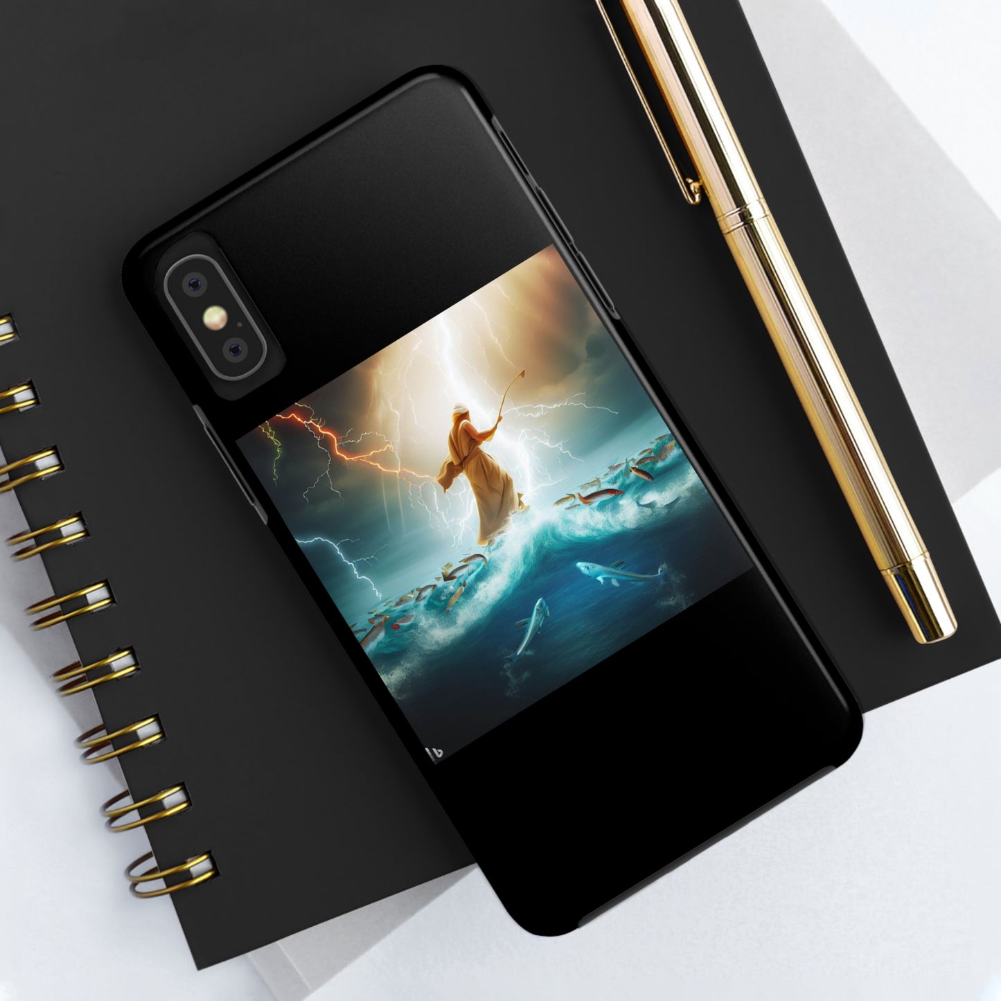 AImagination Collection iPhone Tough Case - "Fishing" - The God Ball Originals by Chris Rabalais (2024)