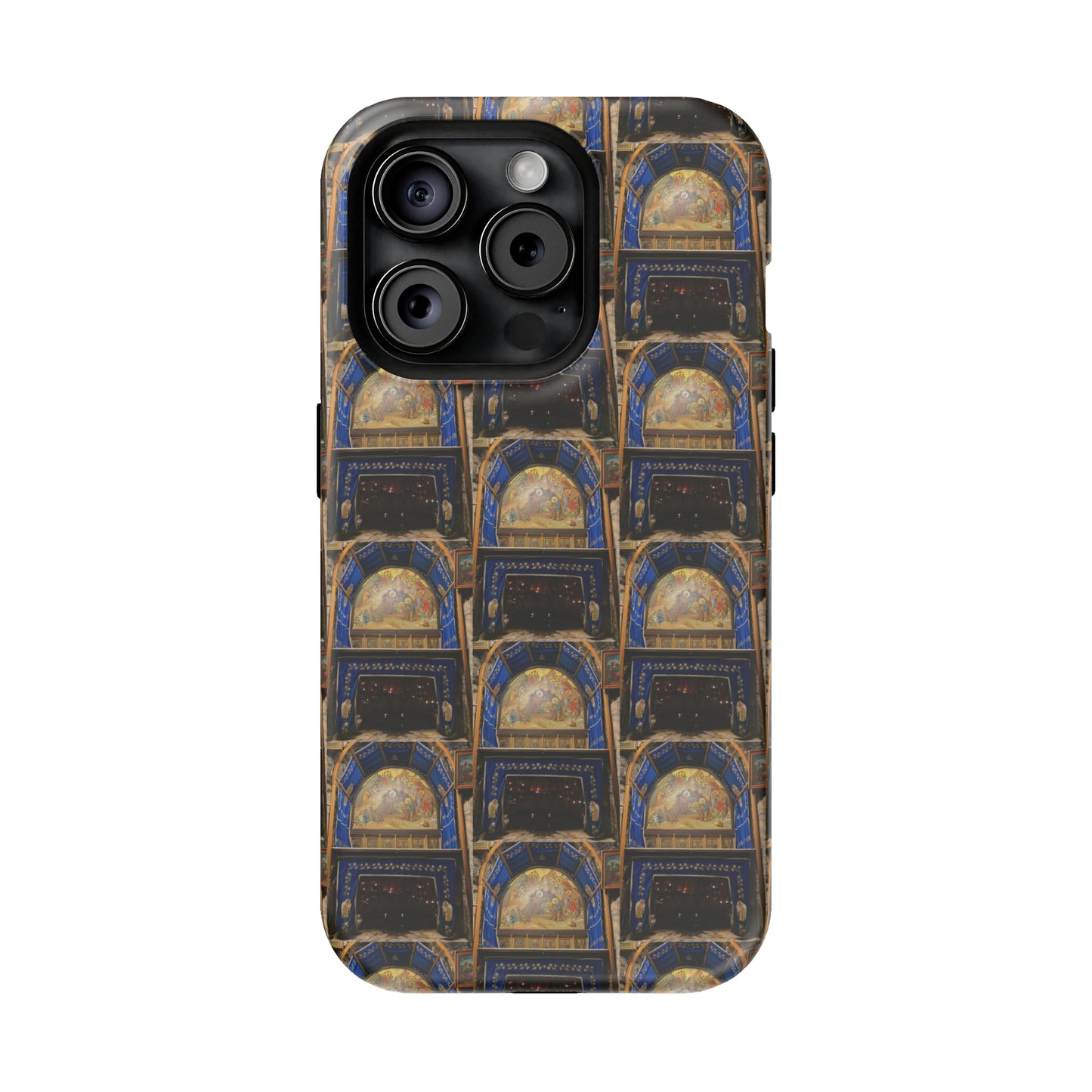 Holy Land Origins Apple iPhone MagSafe Tough Cases - Church of the Nativity at Bethlehem - The God Ball Originals by Chris Rabalais (2024)
