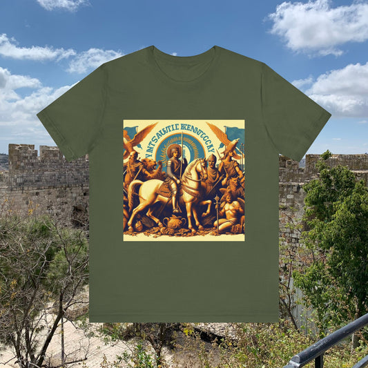 Kentucky Vintage Christian Crusader - Unisex Jersey Tee - USA - 100% Charity Benefit - The God Vote Collection by Chris Rabalais