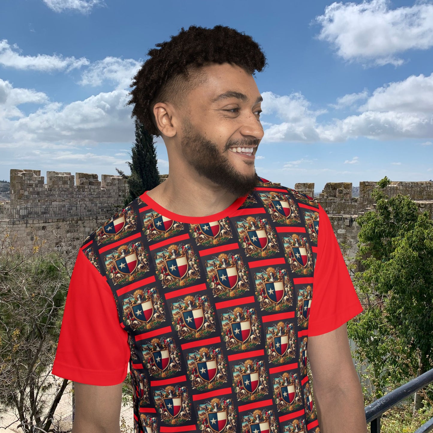 Texas Vintage Christian Crusader - Premium Sports Jersey - USA - 100% Charity Benefit - The God Vote Collection by Chris Rabalais