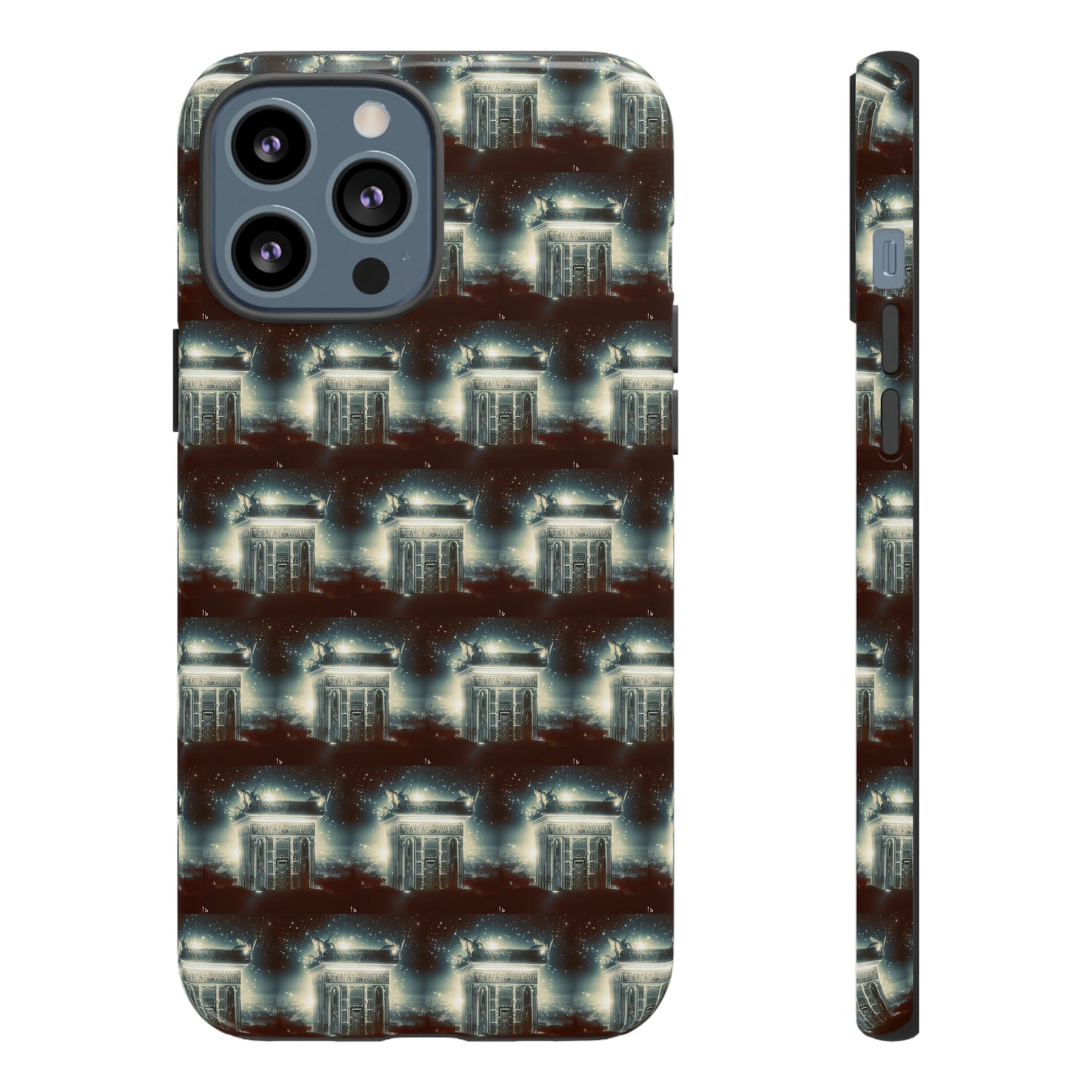 AImagination Collection iPhone Tough Cases - "The Temple" - The God Ball Originals by Chris Rabalais (2024)