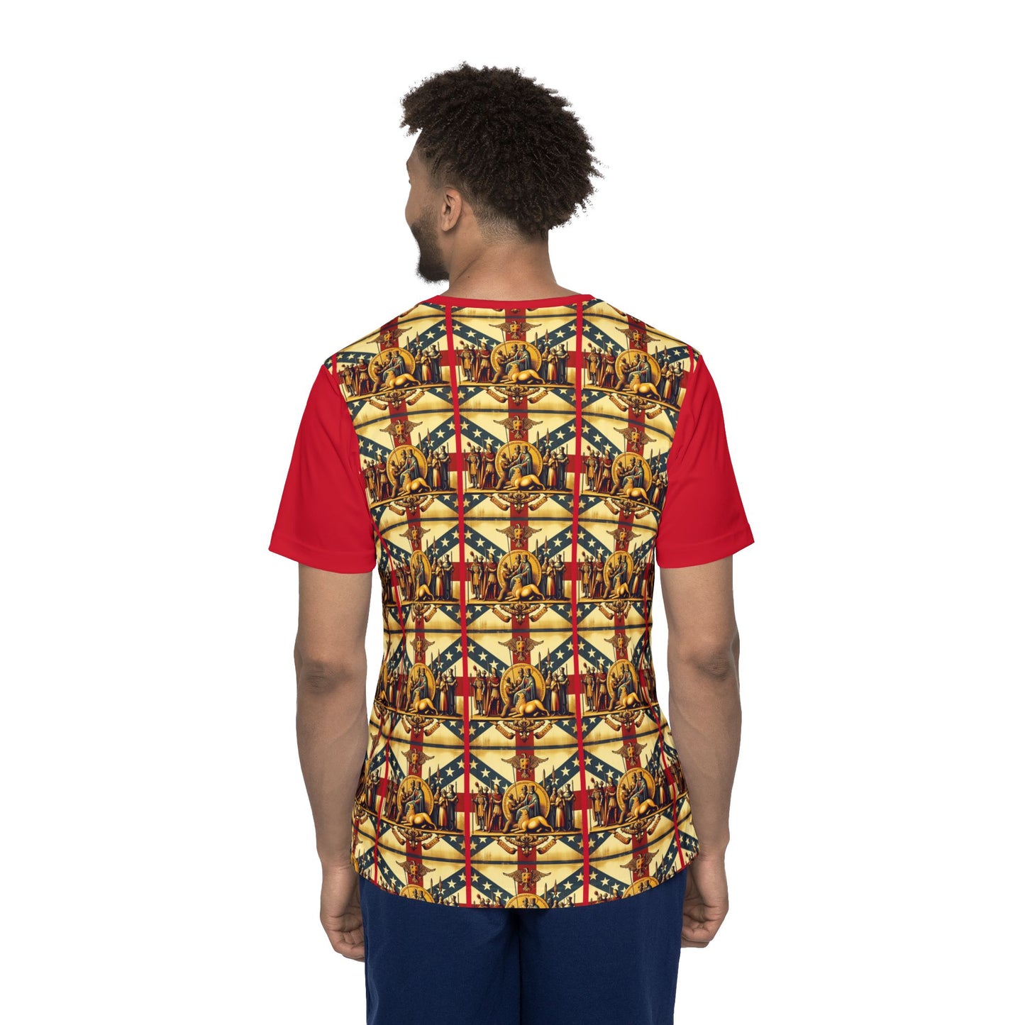 Alabama Vintage Christian Crusader - Premium Sports Jersey - USA - 100% Charity Benefit - The God Vote Collection by Chris Rabalais